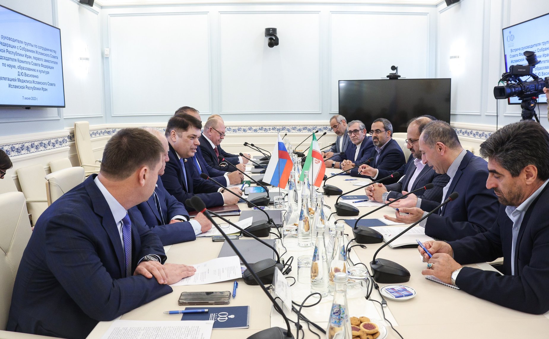 Встреча Дмитрия Василенко с Собранием Исламского Совета Исламской Республики Иран