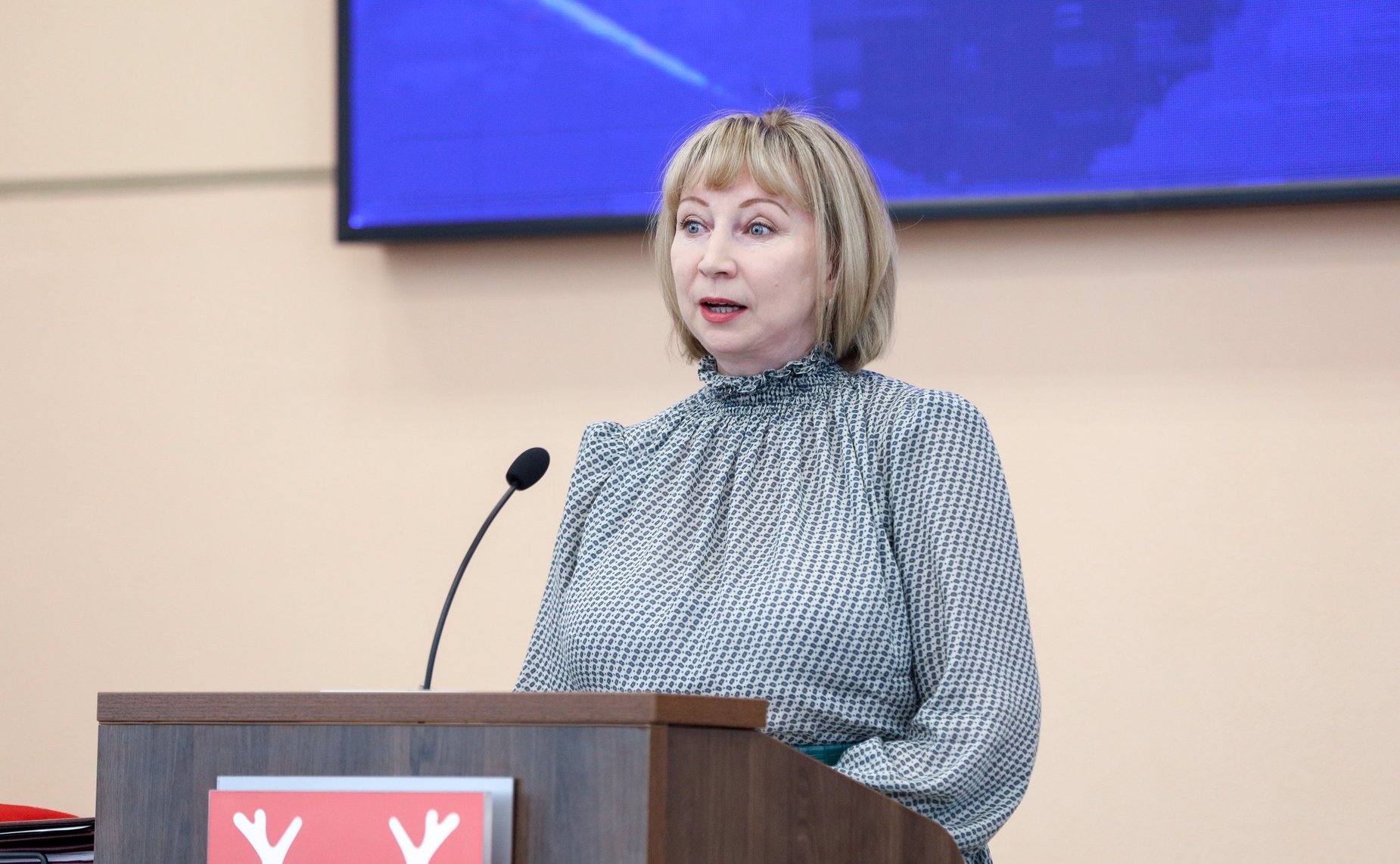 Римма Галушина приняла участие в торжественной церемонии вступления в должность главы муниципального образования «Городской округ «Город Нарьян-Мар» Олега Белака