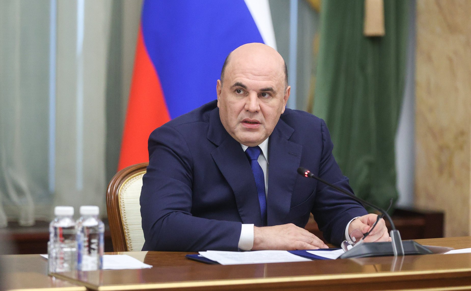 Встреча Председателя Правительства РФ Михаила Мишустина с руководством Совета Федерации