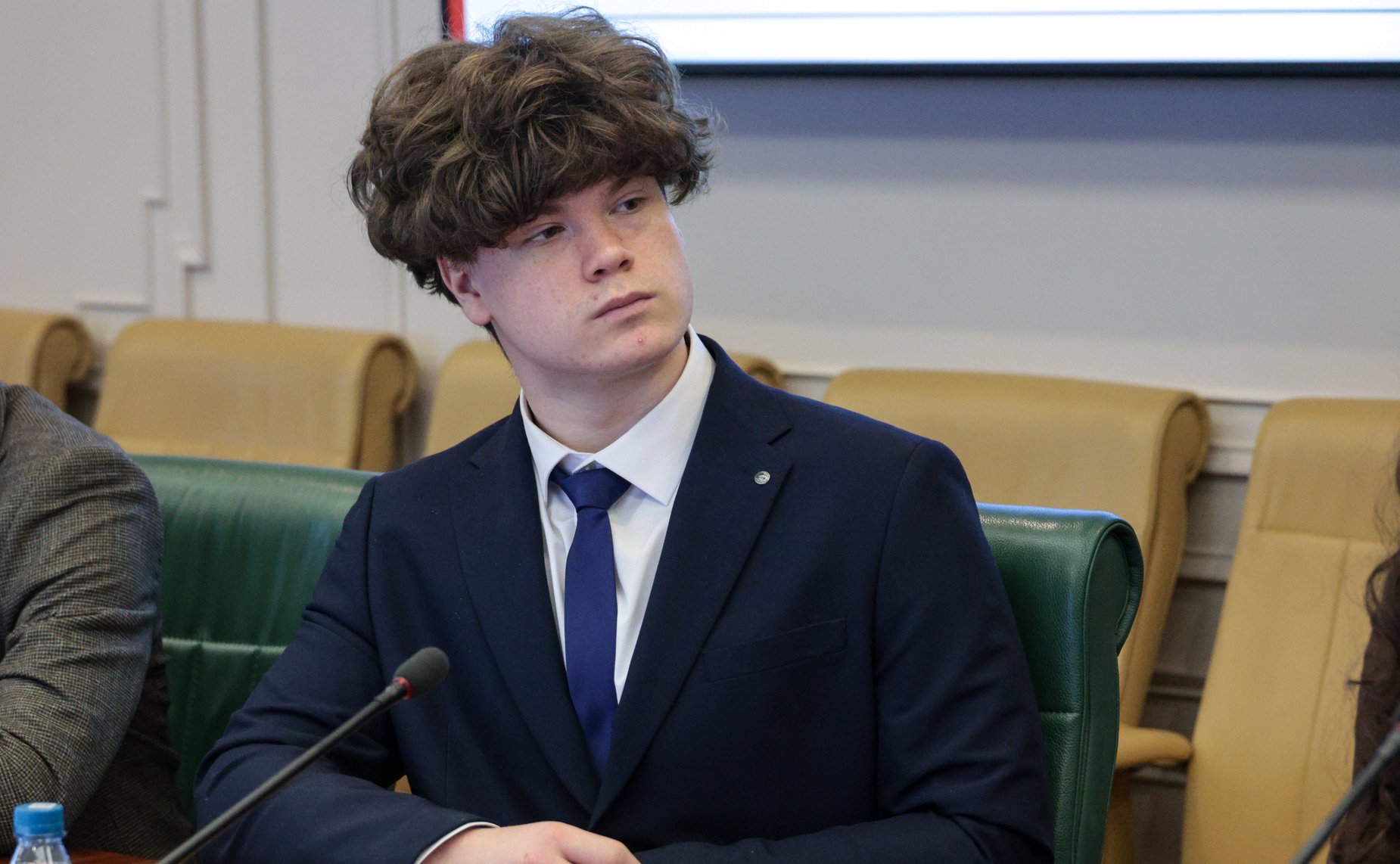 Встреча Ивана Новикова со студентами Российского государственного университета правосудия им. В.М. Лебедева