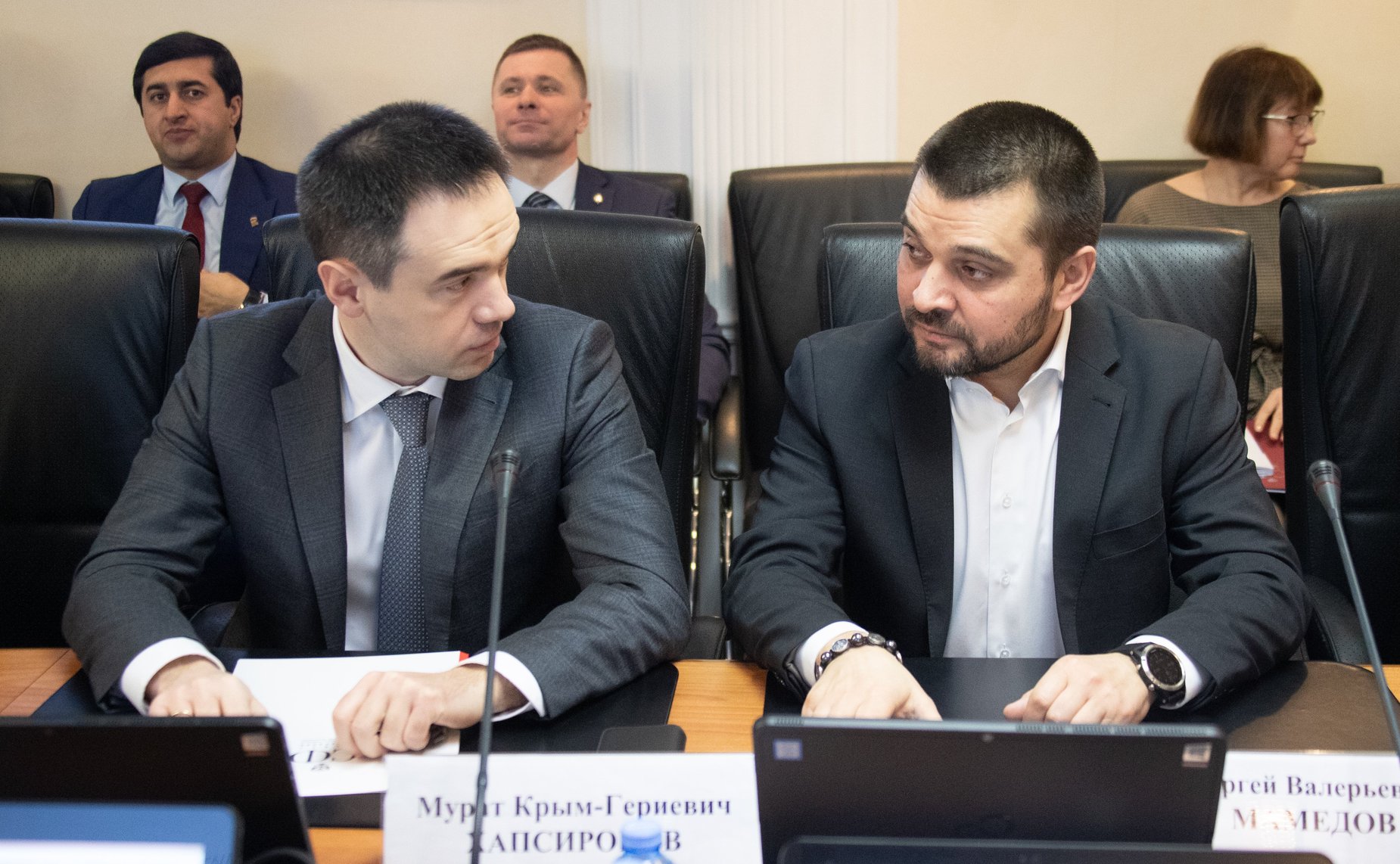 Мурат Хапсироков и Сергей Мамедов