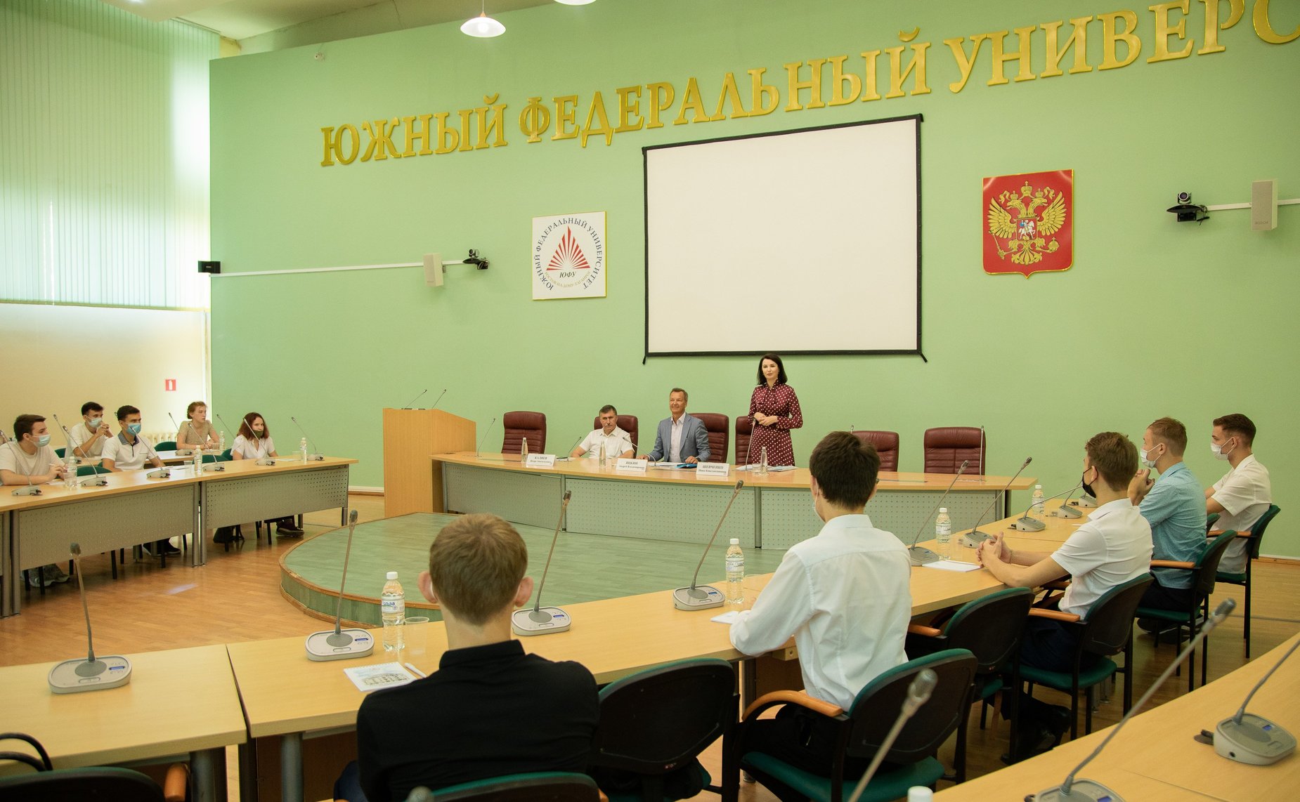 Андрей Яцкин провел встречу со студентами Инженерно-технологической академии Южного федерального университета