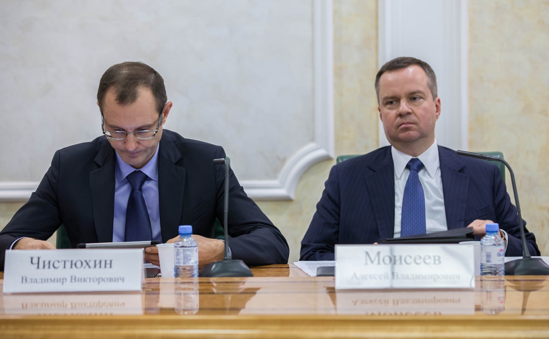 Владимир Чистюхин и Алексей Моисеев