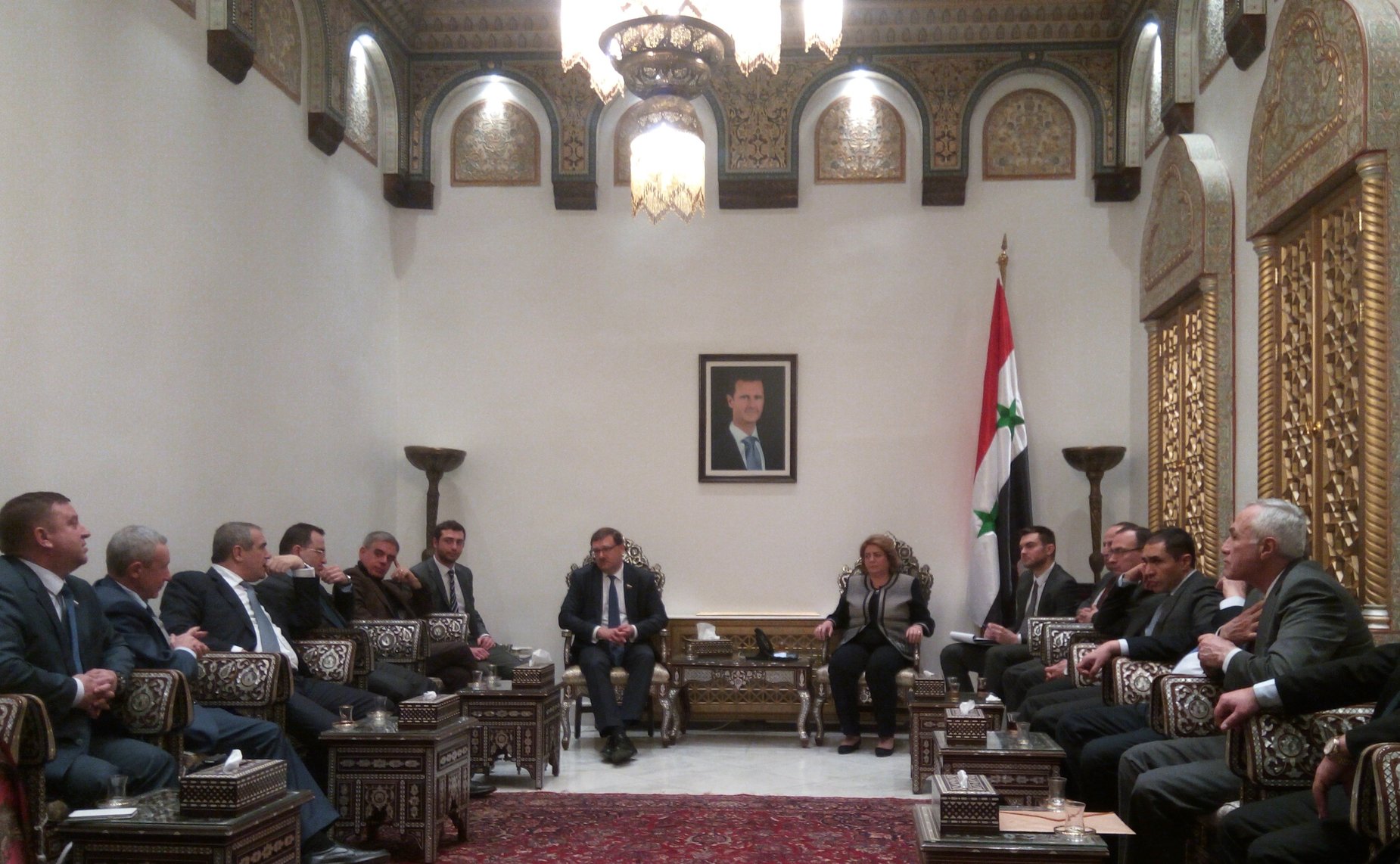 Делегация Совета Федерации в Сирии