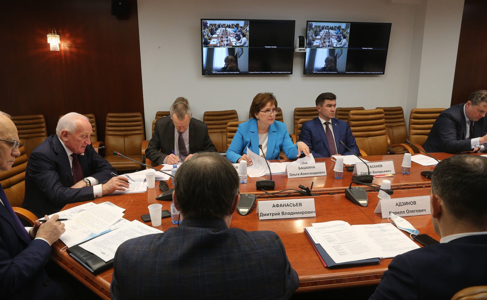 Совещание Комитета СФ по науке, образованию и культуре совместно с Комитетом СФ по международным делам