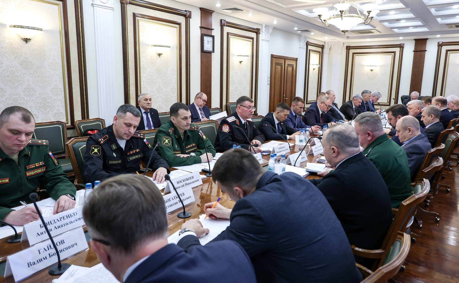 Круглый стол Комитета Совета Федерации по обороне и безопасности «Законодательное обеспечение несения российским казачеством государственной службы в условиях проведения специальной военной операции»