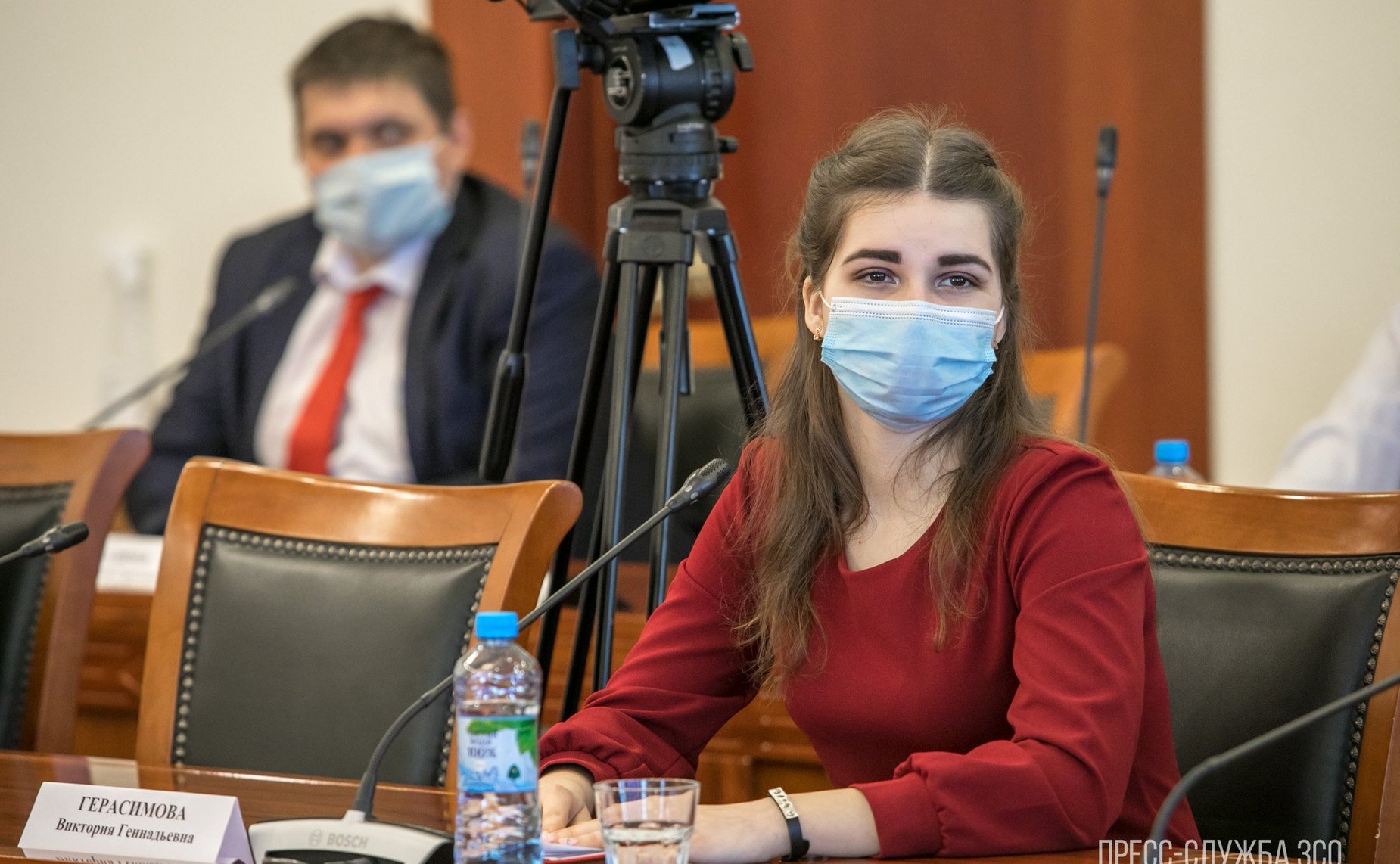 Заседание Дискуссионного клуба Молодежного парламента Вологодской области