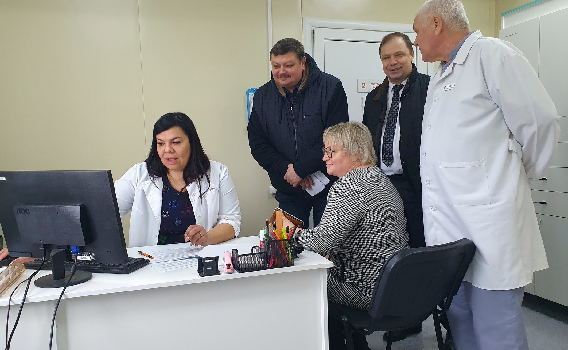 Сергей Колбин проинспектировал цифровизацию фельдшерско-акушерских пунктов в Севастополе