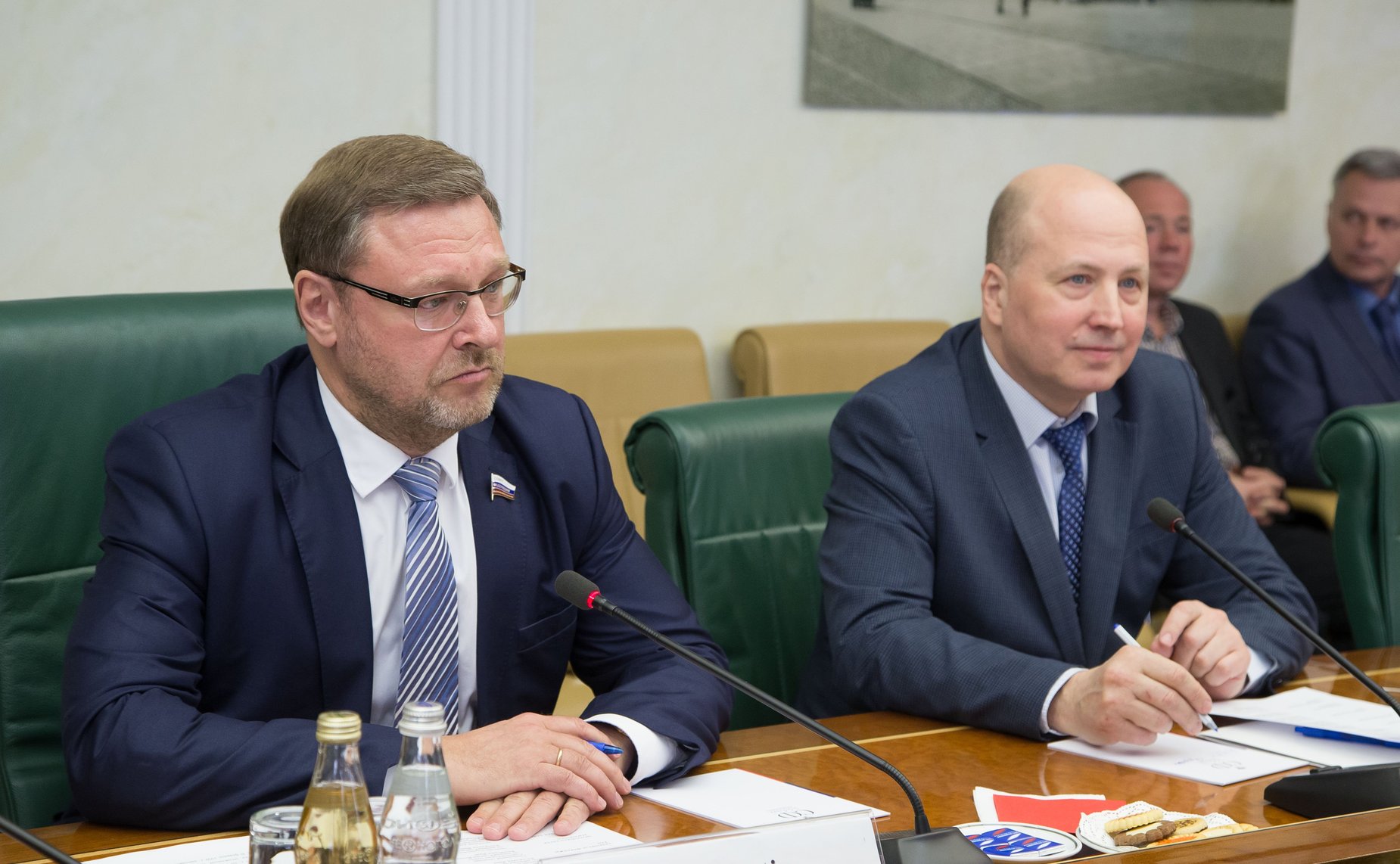 Встреча К. Косачева с делегацией Стратегического совета по внешним связям Исламской Республики Иран во главе с председателем Сейедом Камалем Харази