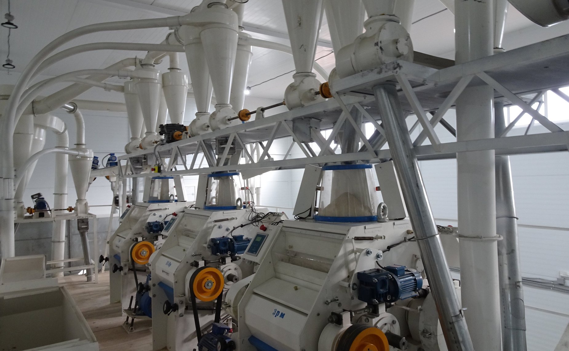 Открытие мукомольного производства в селе Кузнецовка Братского района