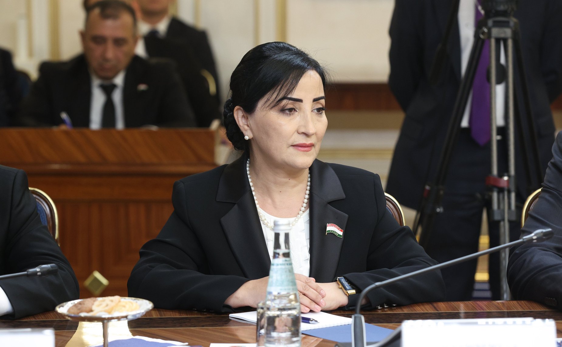 Валентина Матвиенко обсудила с Председателем Маджлиси милли Маджлиси Оли Республики Таджикистан Рустами Эмомали