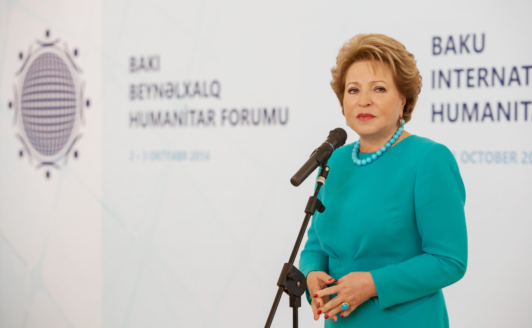 В. Матвиенко в Азербайджане