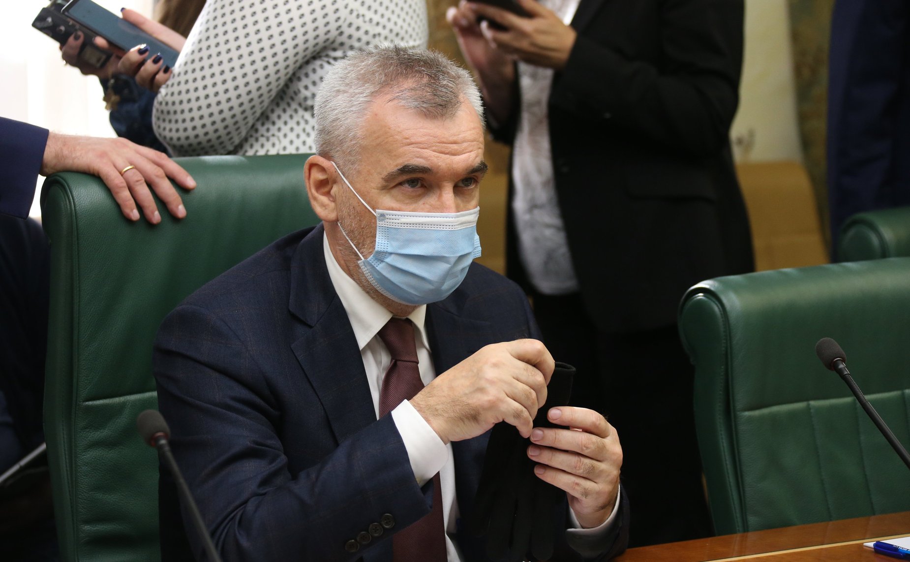 Заседание Временной комиссии СФ по защите государственного суверенитета и предотвращению вмешательства во внутренние дела РФ