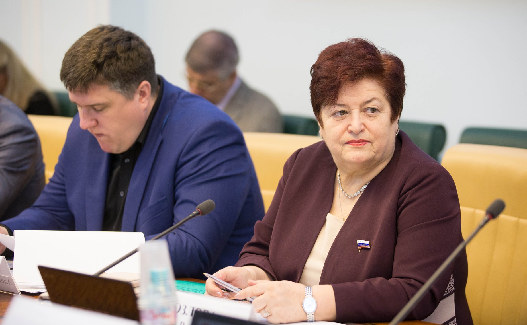 А. борисов и Л. Козлова Расширенное заседание Комитета СФ по социальной политике с участием представителей органов государственной власти Ленинградской области