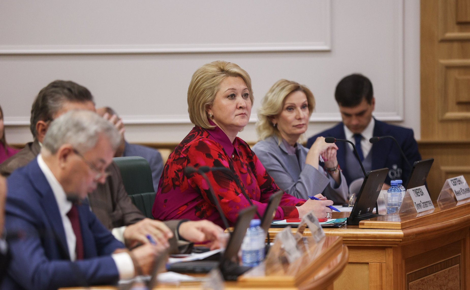 Встреча сенаторов Российской Федерации с заместителем Председателя Правительства РФ Маратом Хуснуллиным в формате «открытого диалога»