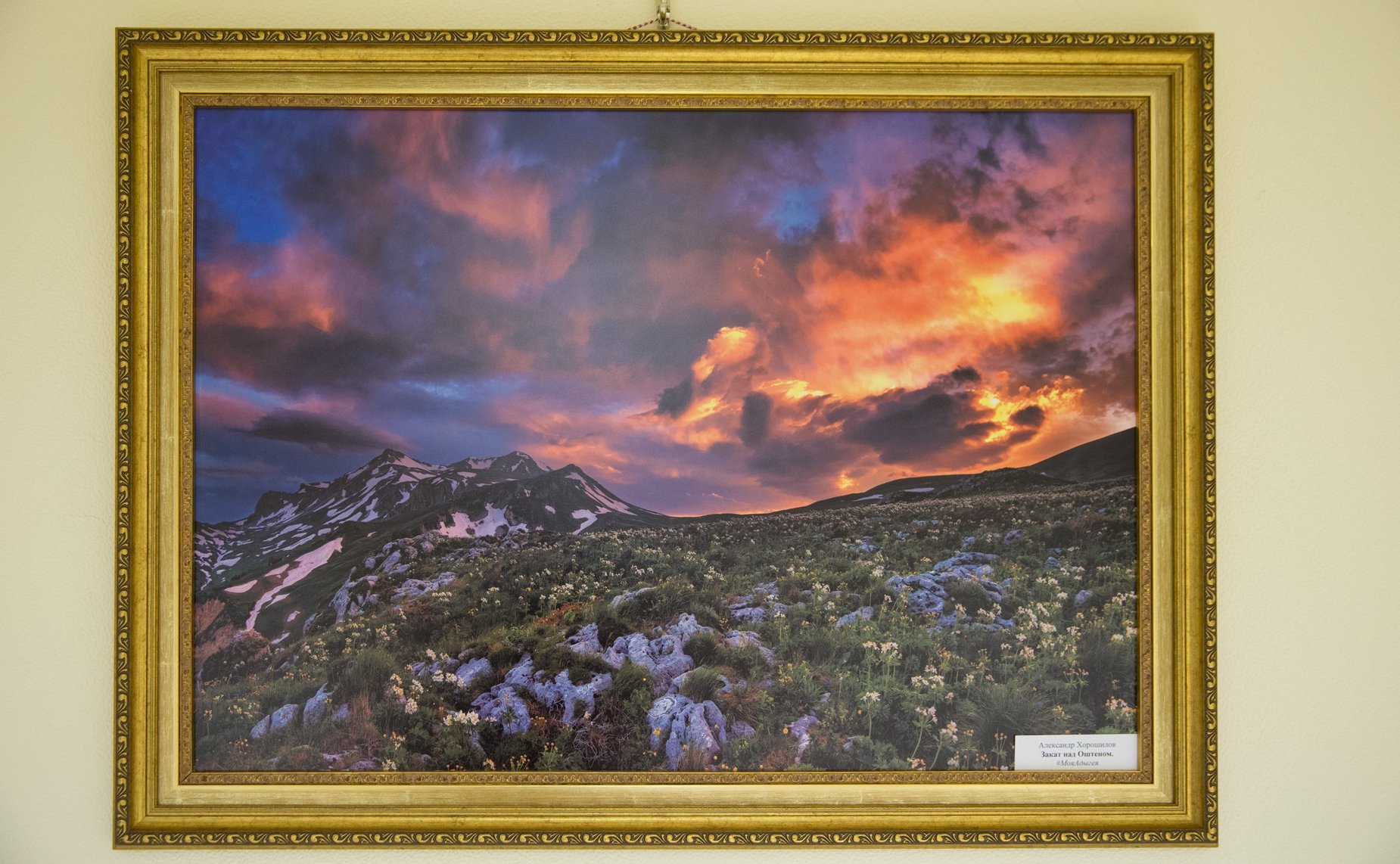 Открытие фотовыставки «Моя Адыгея», посвященной 100-летию со дня образования республики