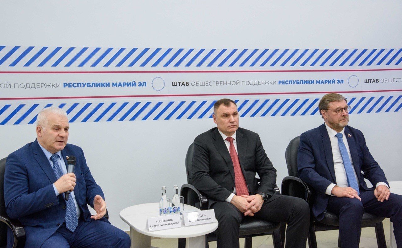 Константин Косачев и Сергей Мартынов посетили регион с рабочей поездкой