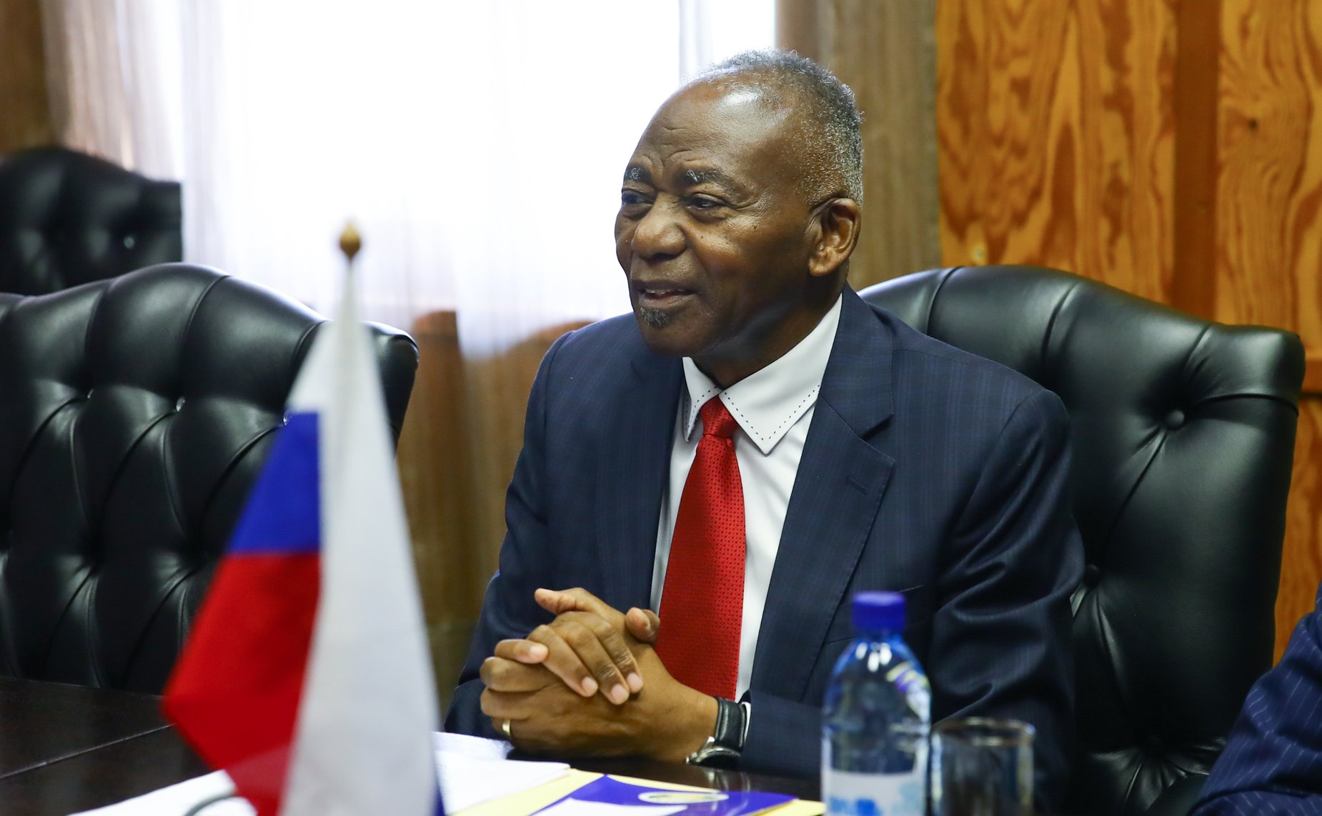 Председатель Национального Собрания Намибии Питер Качавиви