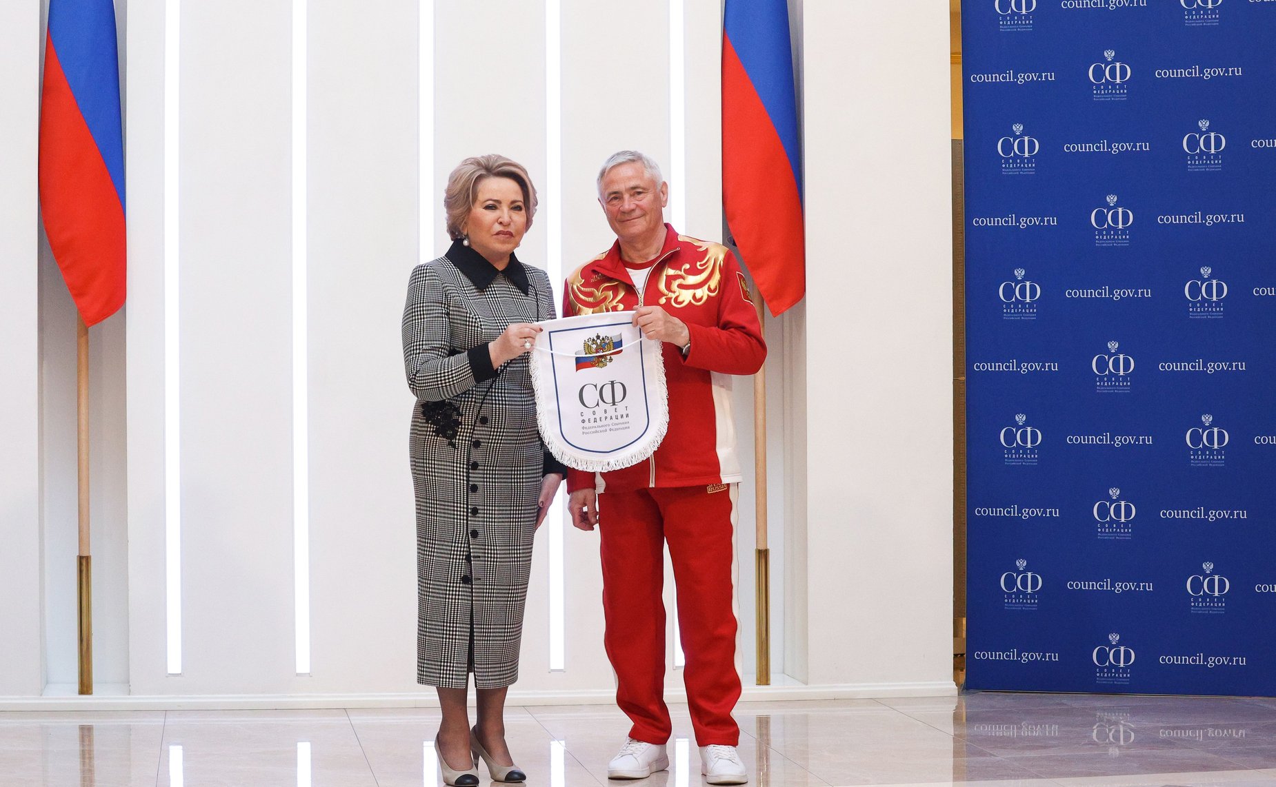 Встреча Председателя Совета Федерации Валентины Матвиенко с членами паралимпийской сборной России — победителями и призёрами ХIV Паралимпийских зимних игр 2026 года в Италии