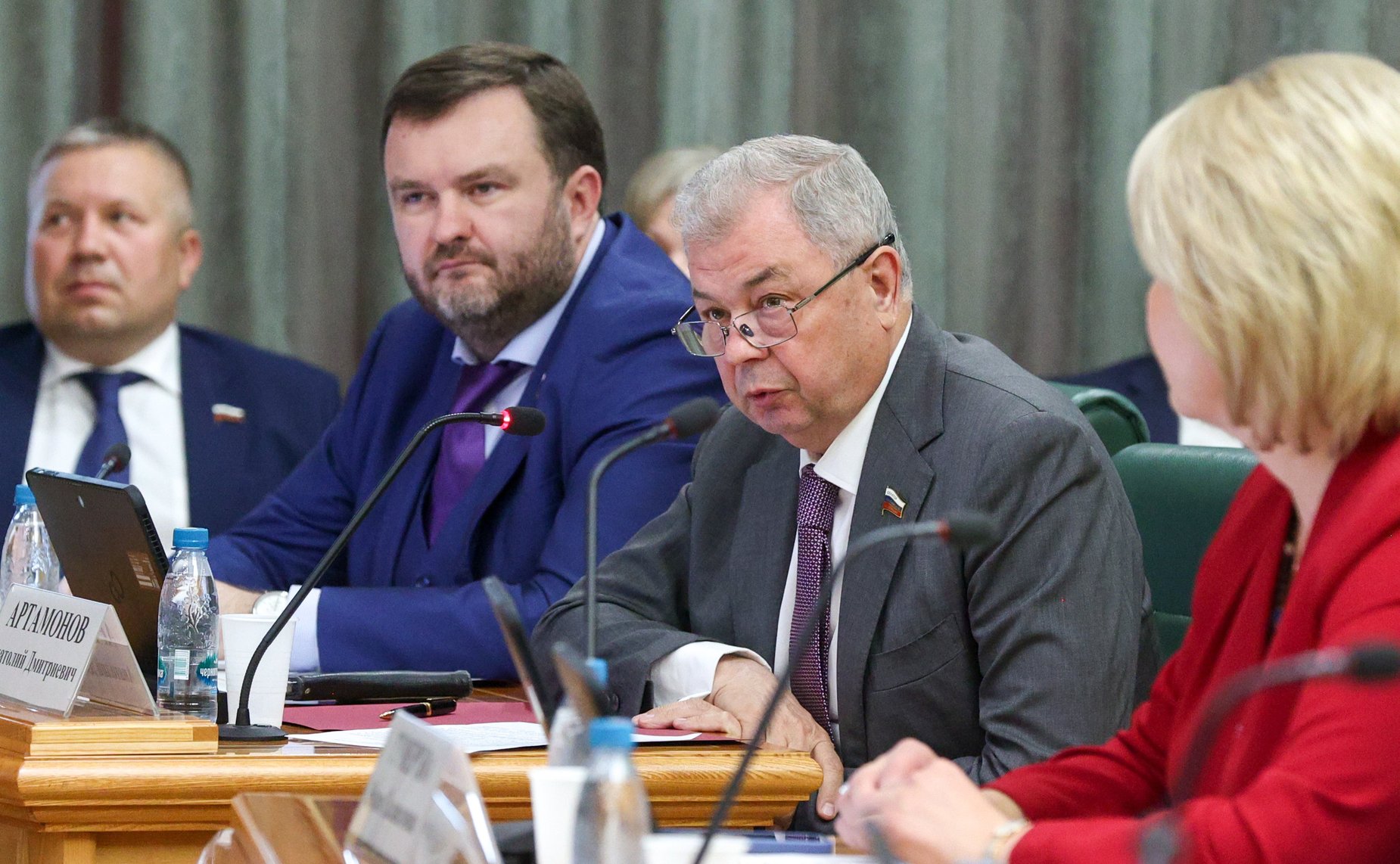 Встреча сенаторов Российской Федерации с Министром экономического развития РФ Максимом Решетниковым в формате «Открытого диалога»