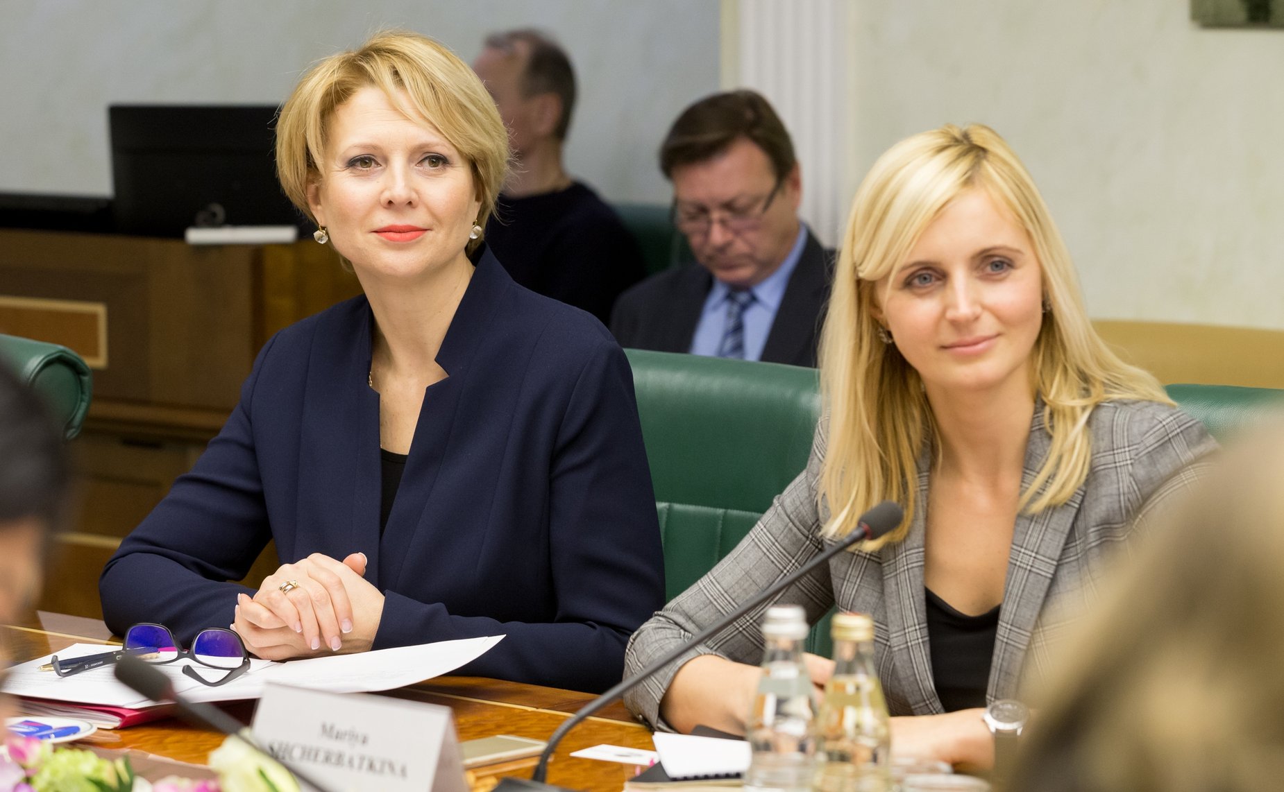 Встреча заместителя Председателя СФ Галины Кареловой с директором и постоянным представителем Всемирного банка в РФ Андрашем Хорваи