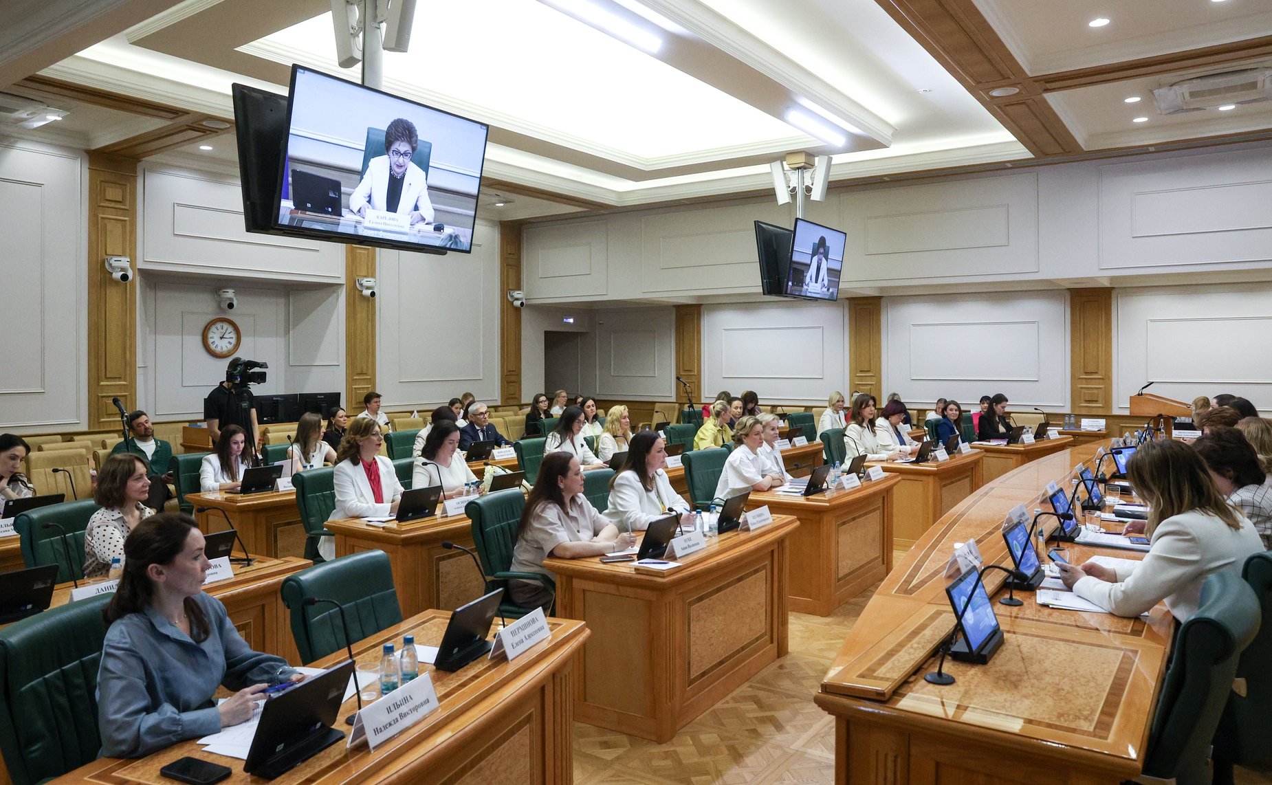 Заседание Совета Евразийского женского форума при Совете Федерации