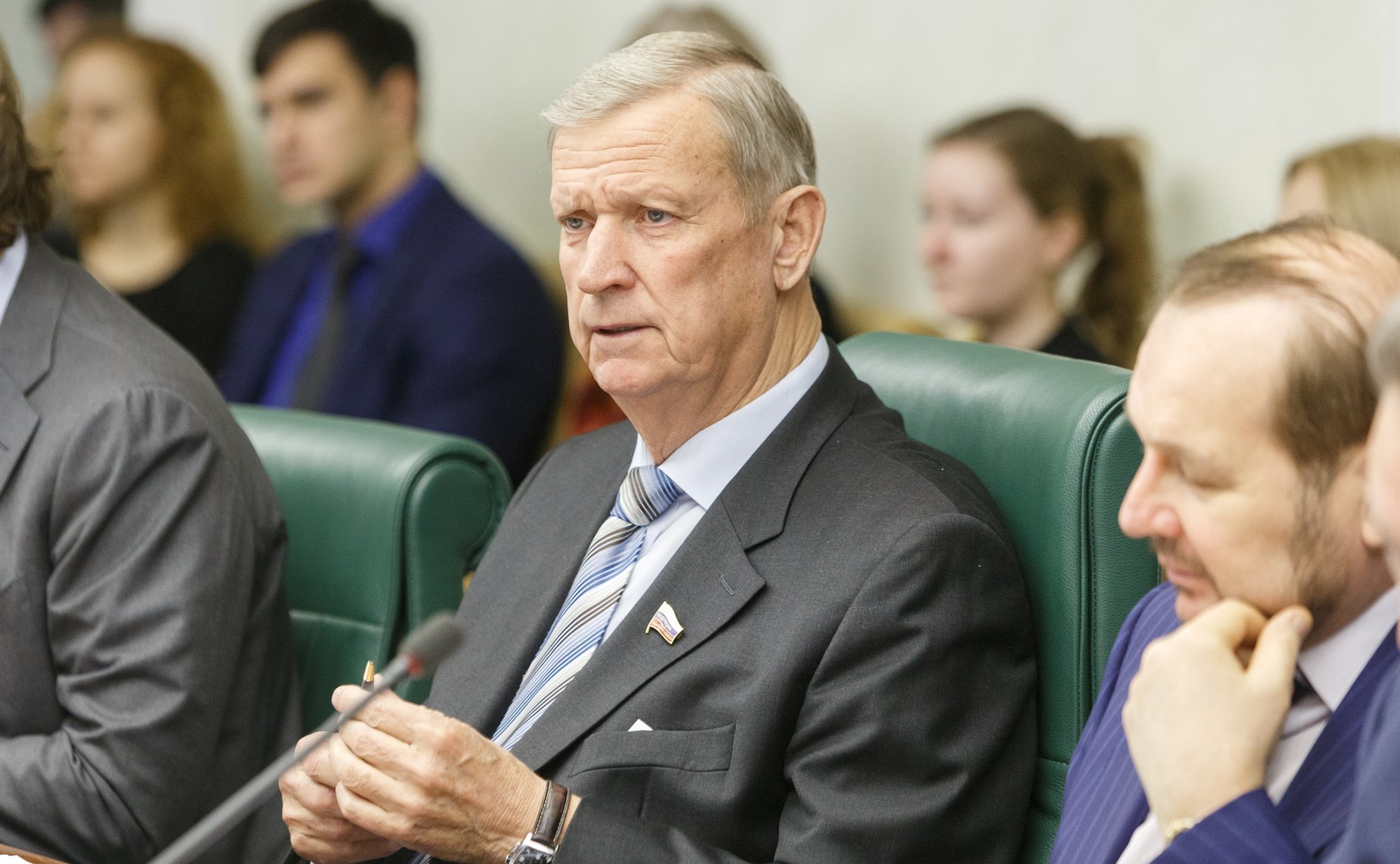 Заседание Комитета Совета Федерации по аграрно-продовольственной политике и природопользованию Горбунов