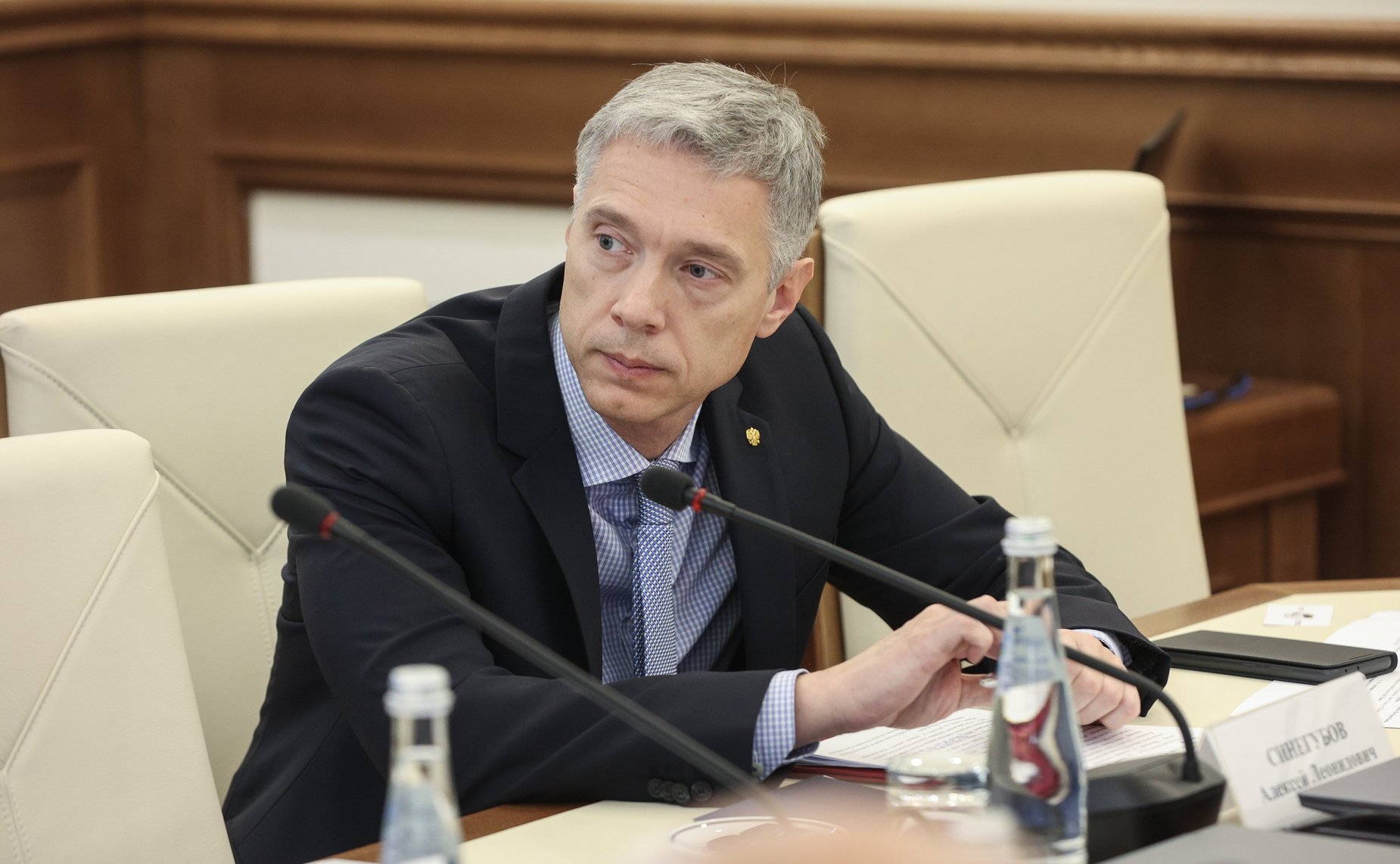 Заседание Комиссии по сотрудничеству Совета Федерации и Парламента Республики Южная Осетия