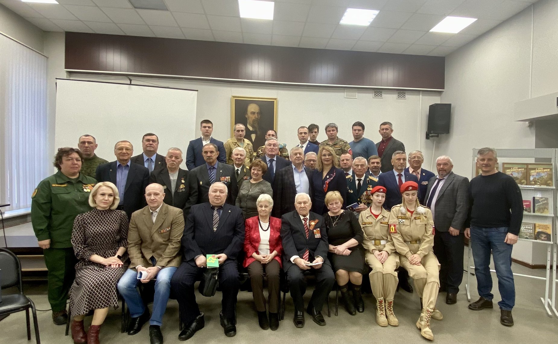 Наталия Косихина приняла участие в презентации книги — трехтомника «Пограничники в огне Афганистана»