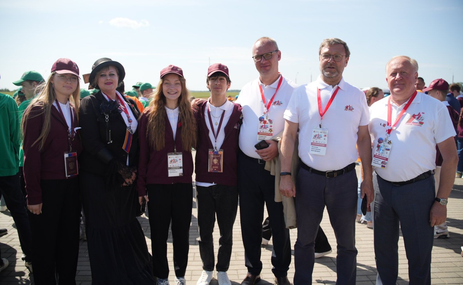 Мероприятия культурно-образовательного проекта «Поезд Памяти» на Кургане Славы