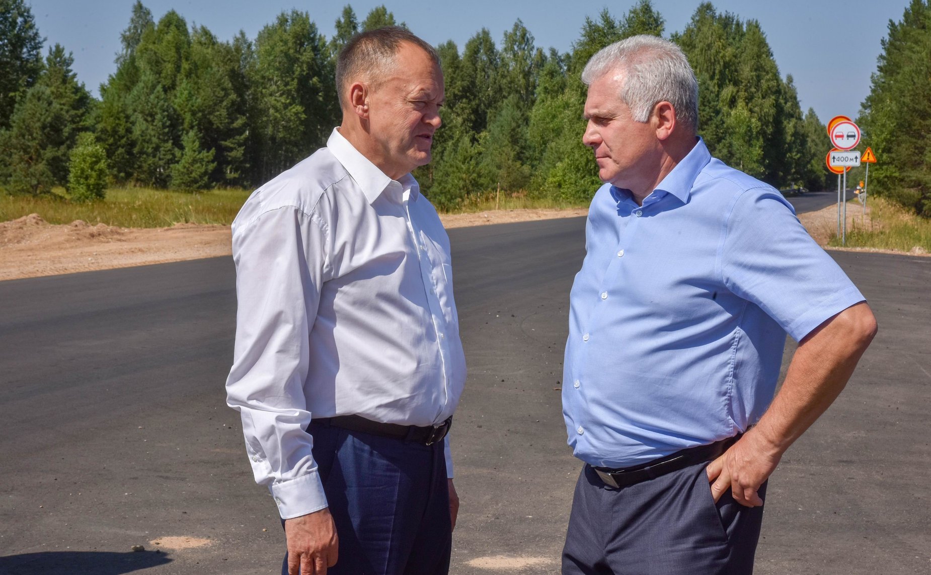 Сергей Мартынов вместе с Главой республики Александром Евстифеевым осмотрены объекты строительства в Козьмодемьянске и Юрино