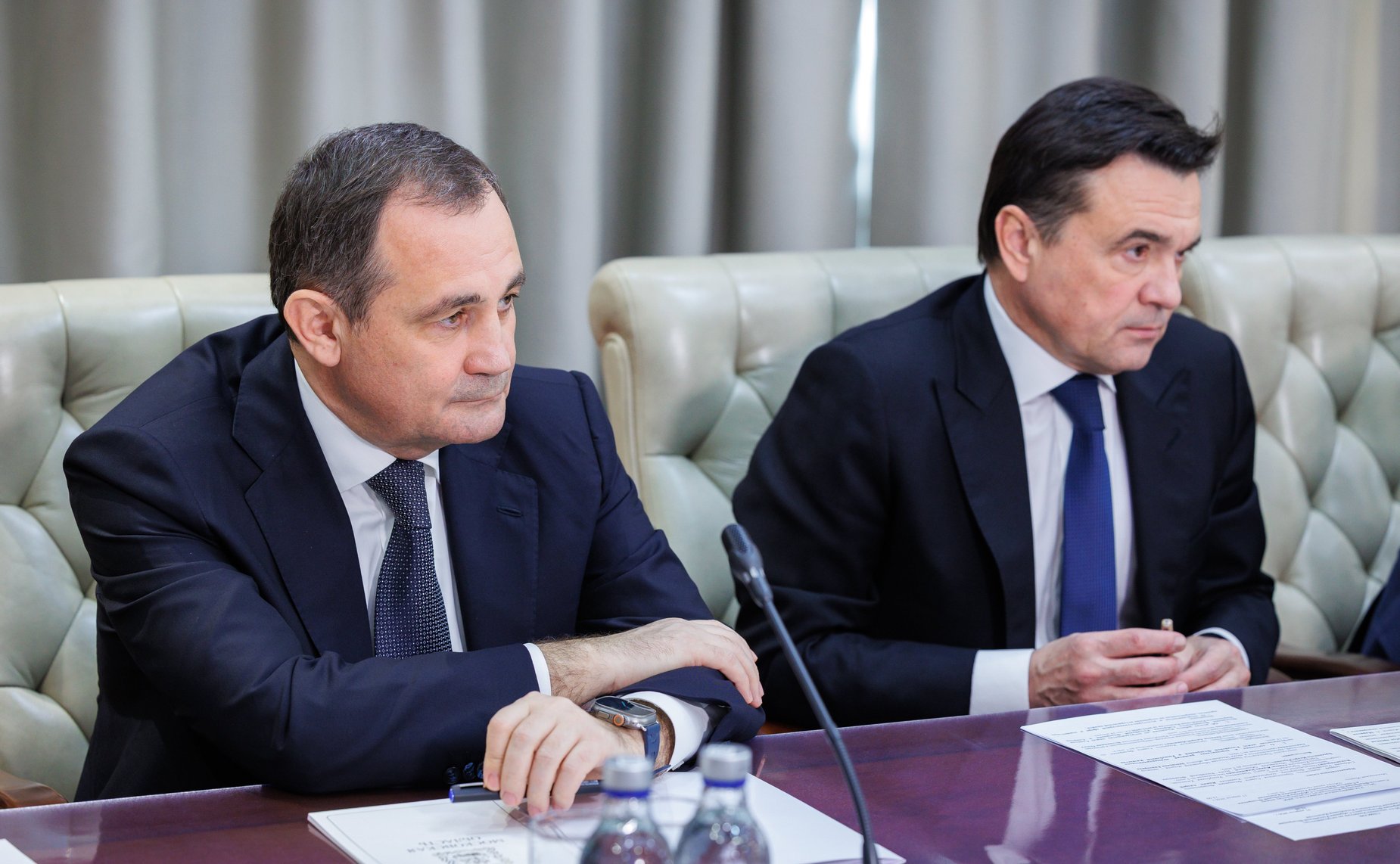 Заседание Комиссии по сотрудничеству между Советом Федерации и Сенатом Парламента Республики Казахстан