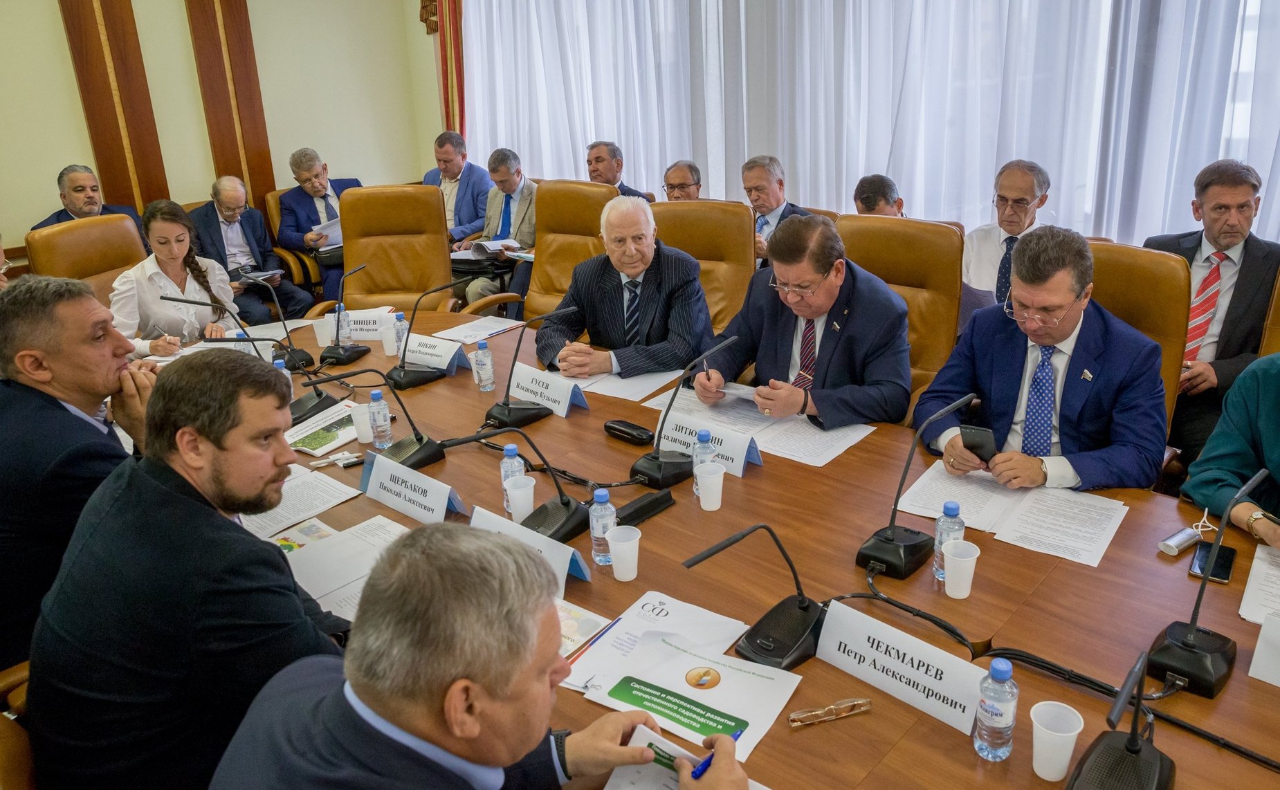 Заседание Временной комиссии СФ по вопросам законодательного обеспечения развития машиностроения для пищевой и перерабатывающей промышленности