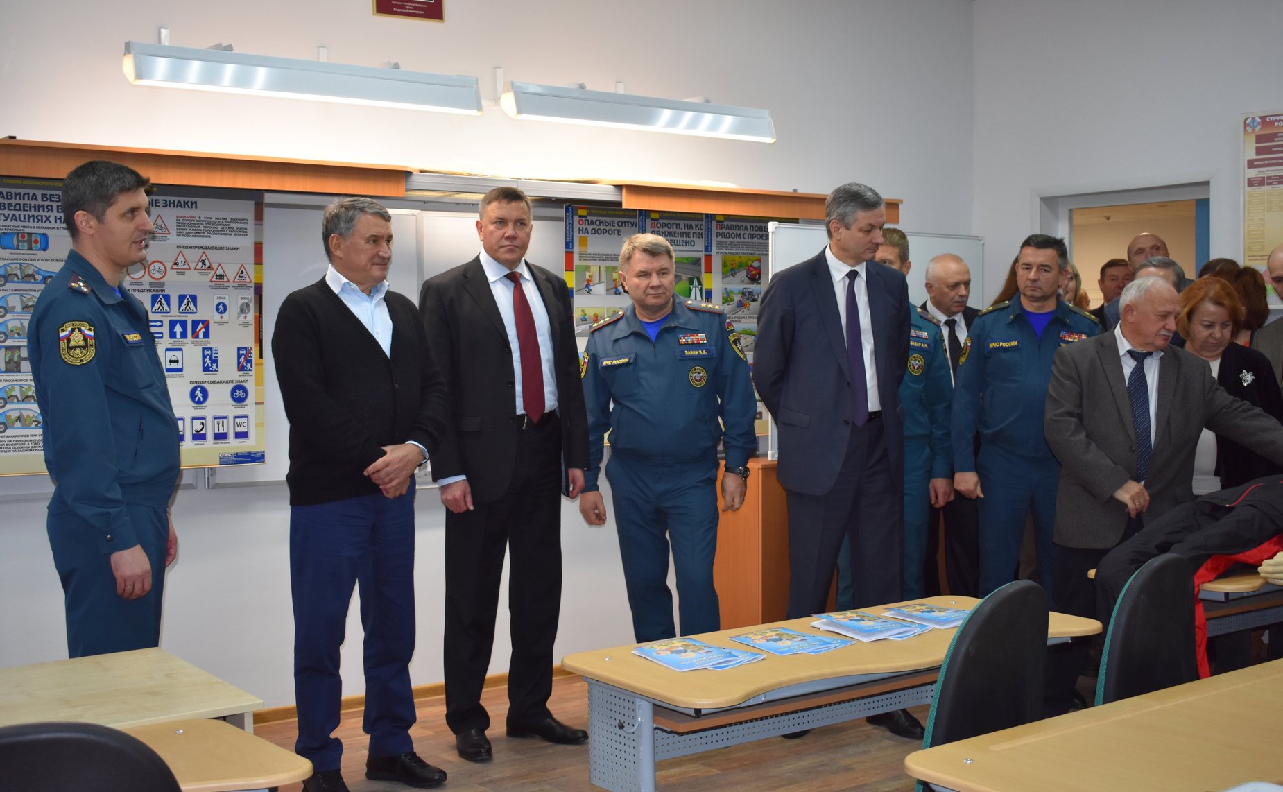 Торжественная церемония открытия здания кадетской школы в центре «Корабелы Прионежья» в Вытегорском районе Вологодской области