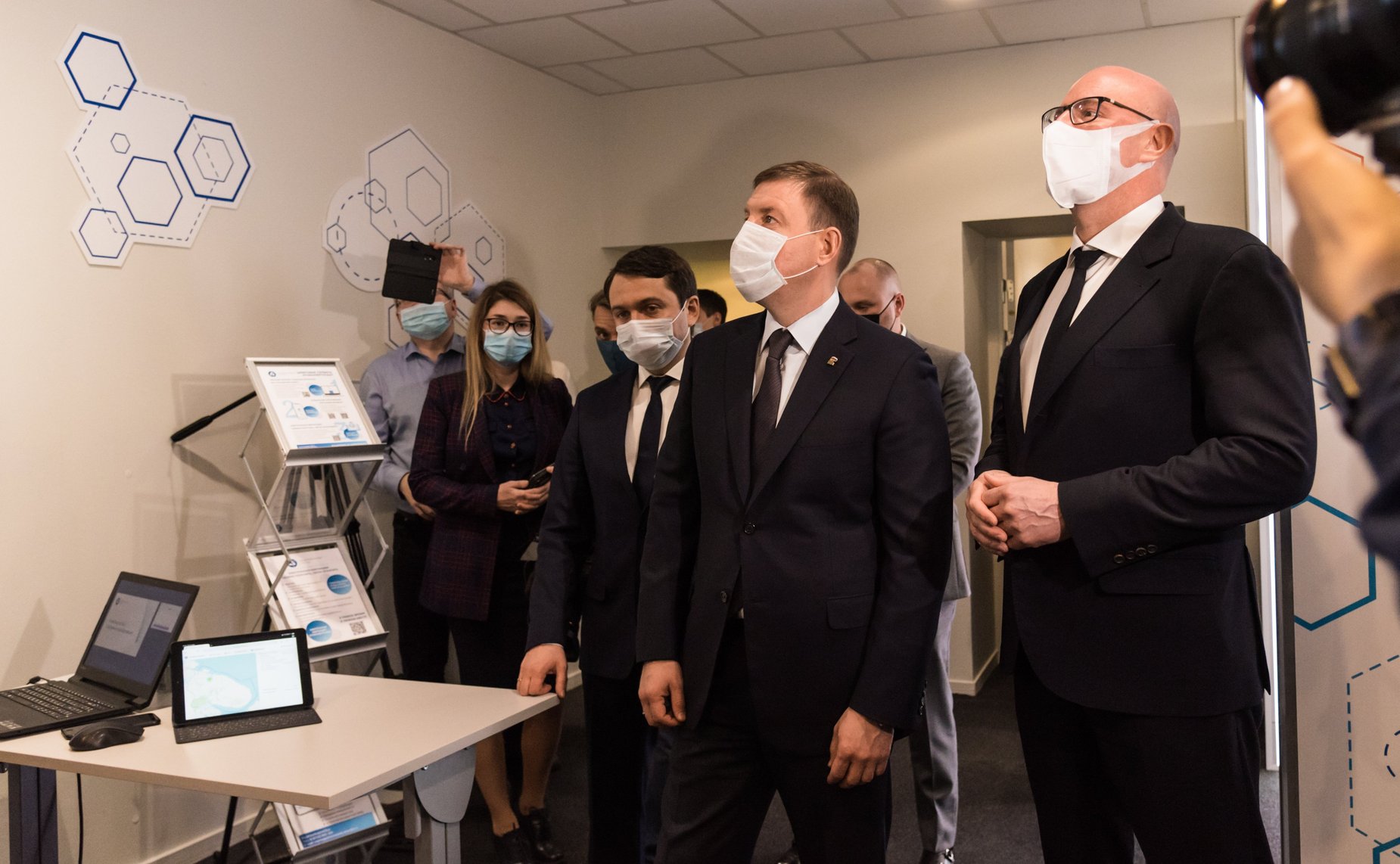 Андрей Турчак принял участие в церемония открытия Центра управления регионом