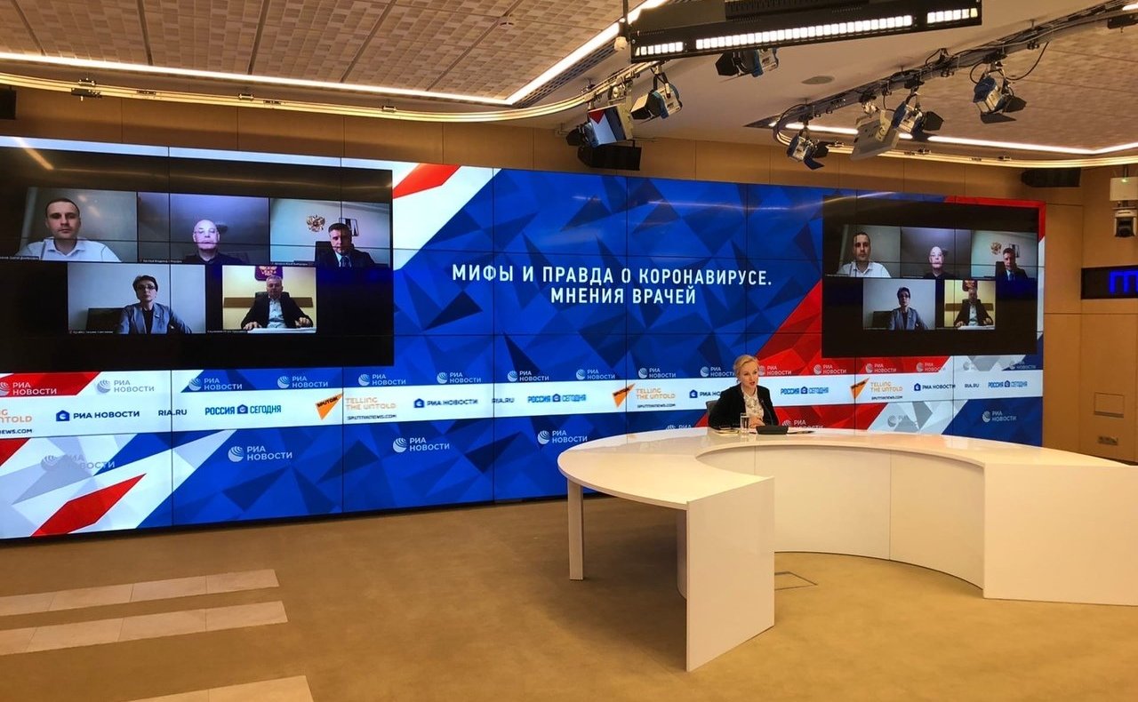 Онлайн-брифинг на тему «Мифы и правда о коронавирусе. Мнения врачей»