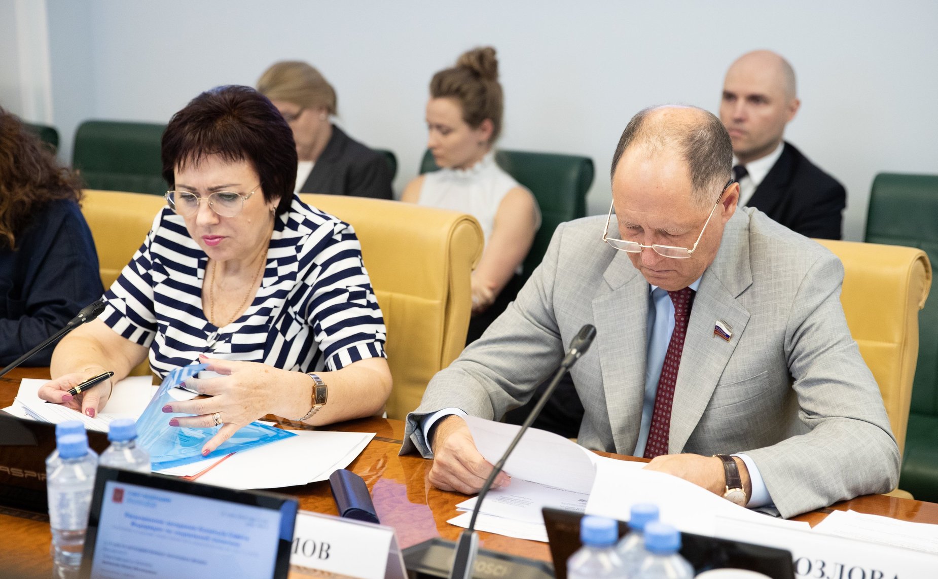 Е. Бибикова и В. Абрамов