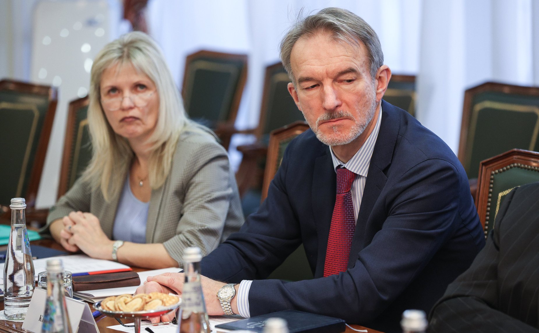 Константин Косачев провел встречу с первым заместителем Председателя Федерального сената Национального конгресса Федеративной Республики Бразилии Венезиано Виталом ду Рего