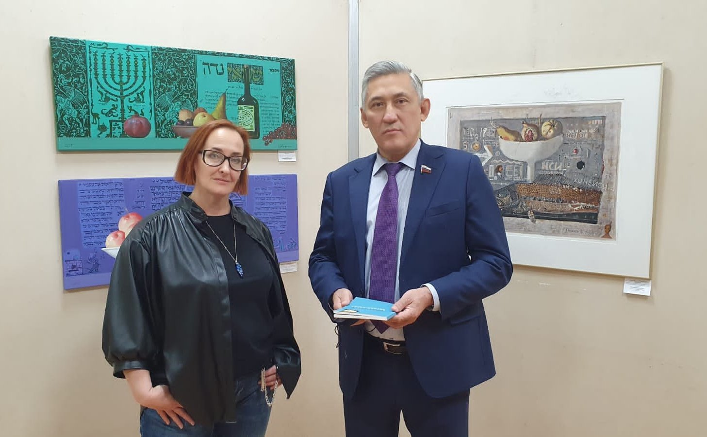 Юрий Валяев принял участие в открытии межрегионального выставочного проекта «Биробиджанская осень»