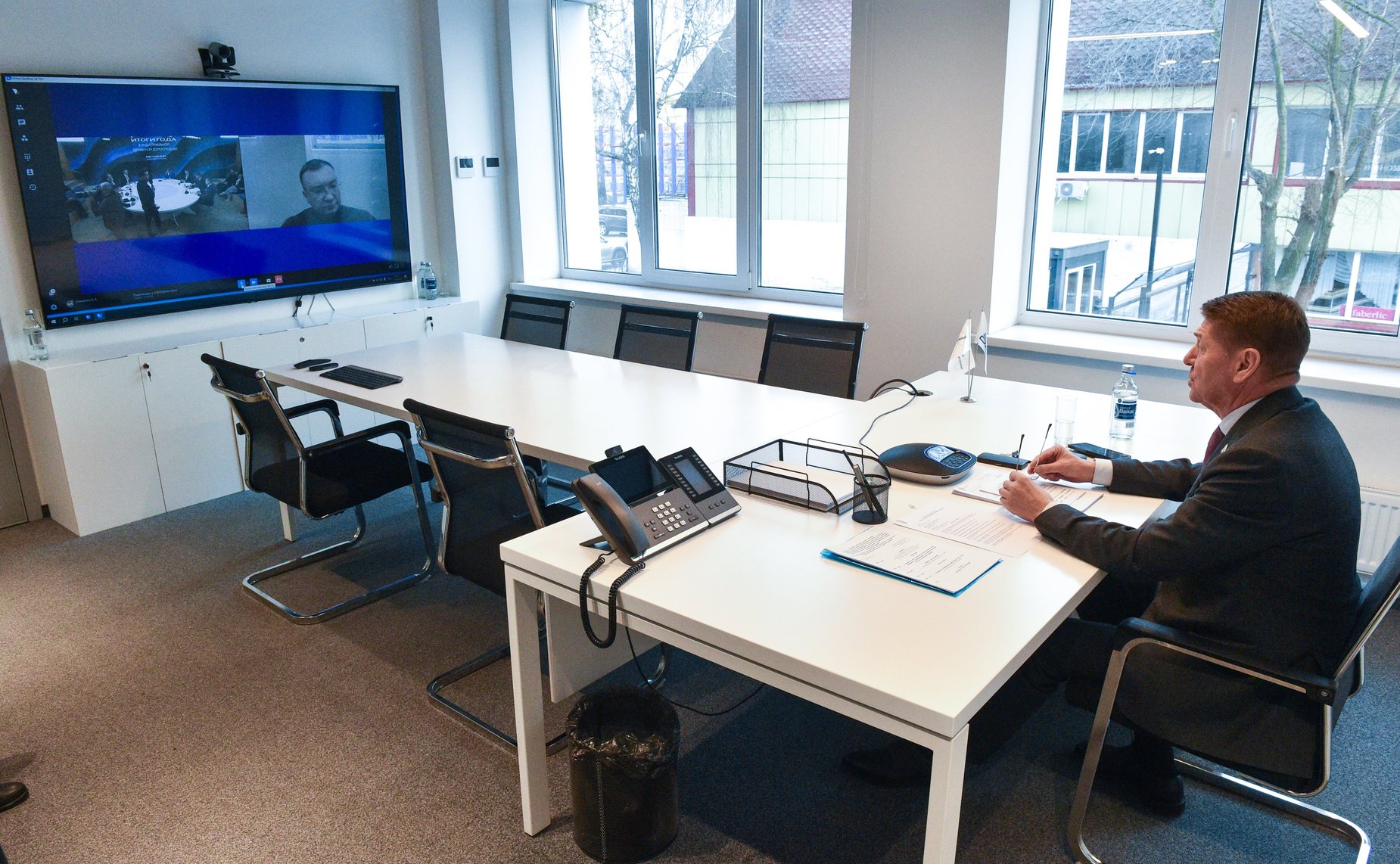 В ходе совещания Комитета СФ по федеративному устройству, региональной политике, МСУ и делам Севера состоялся сеанс видеоконференцсвязи