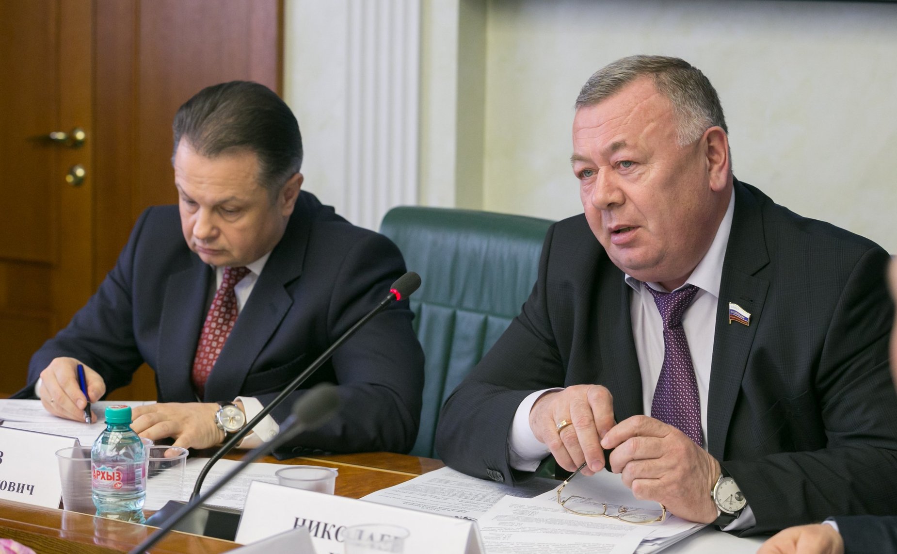 В. Николаев Заседание Комитета СФ по аграрно-продовольственной политике и природопользованию