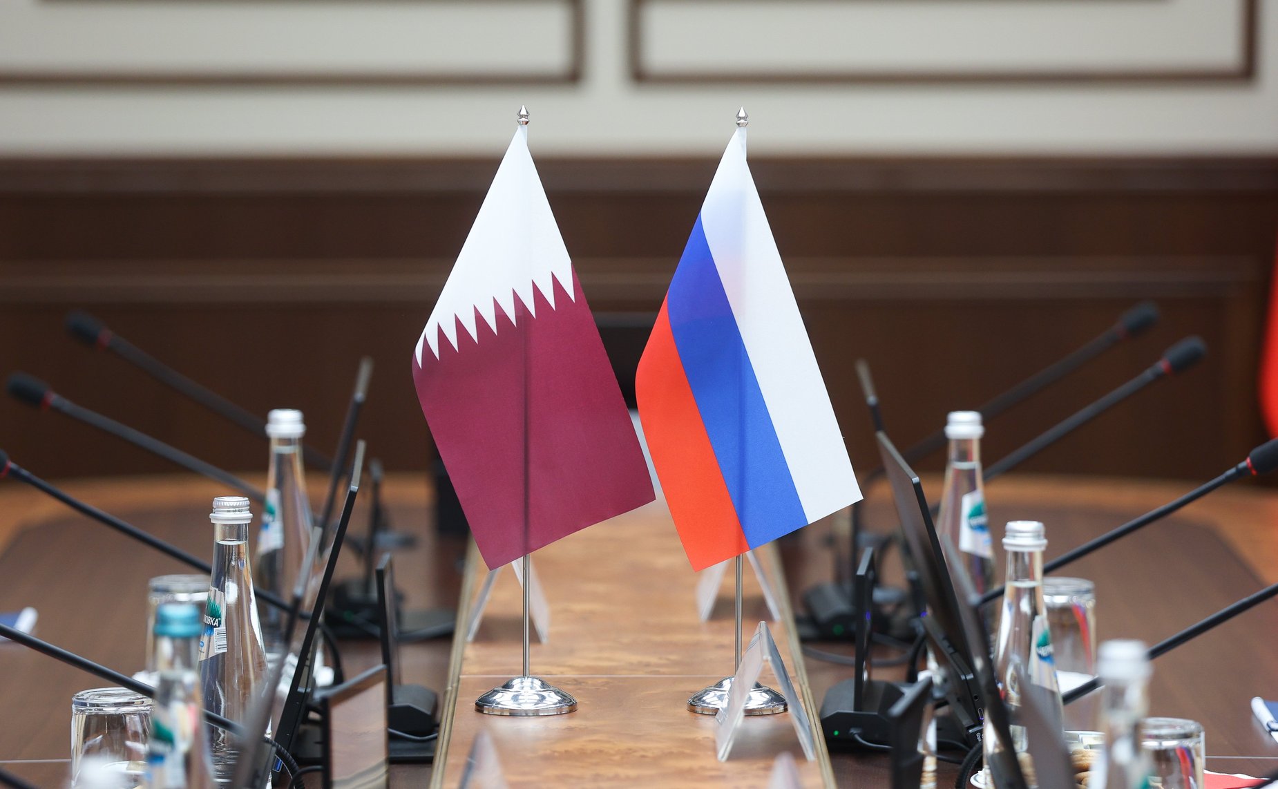 Константин Косачев провел встречу с заместителем Председателя Консультативного совета Государства Катар Хамдой аль- Сулайти