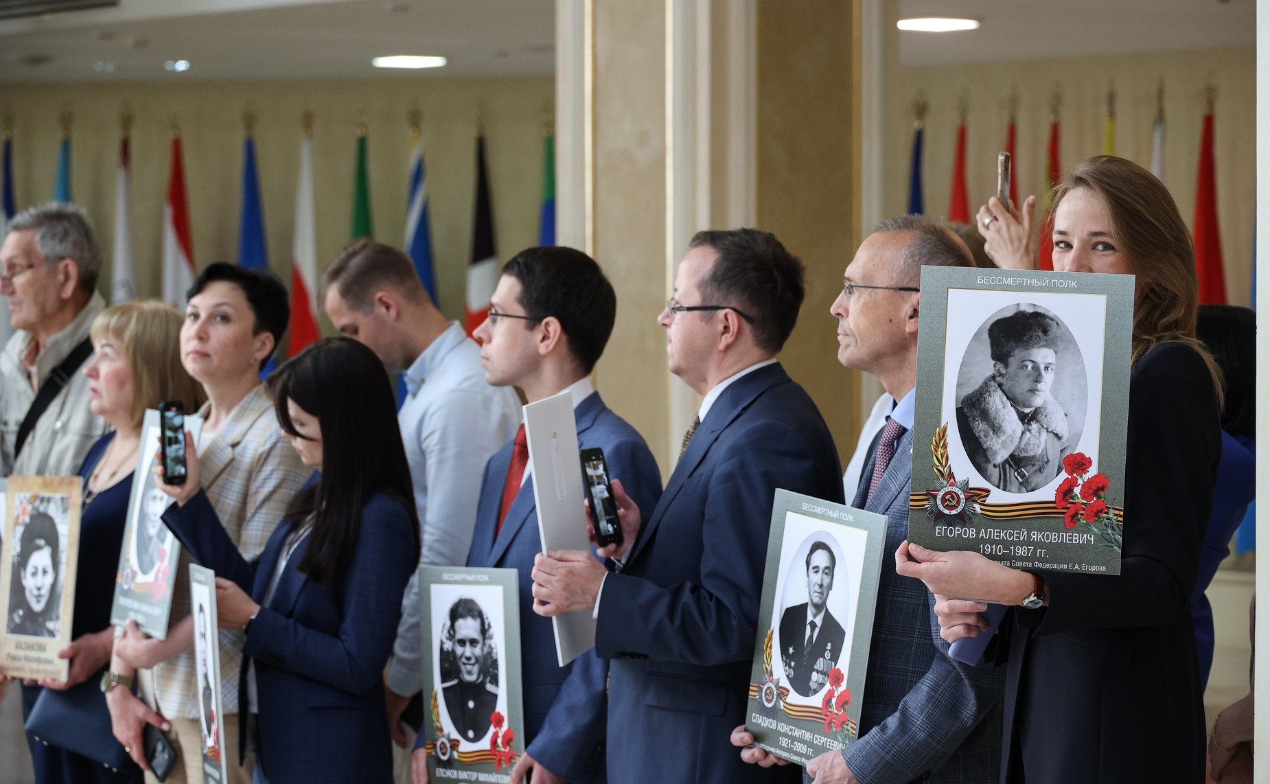В Совете Федерации состоялась торжественная церемония открытия выставки «Память поколений»