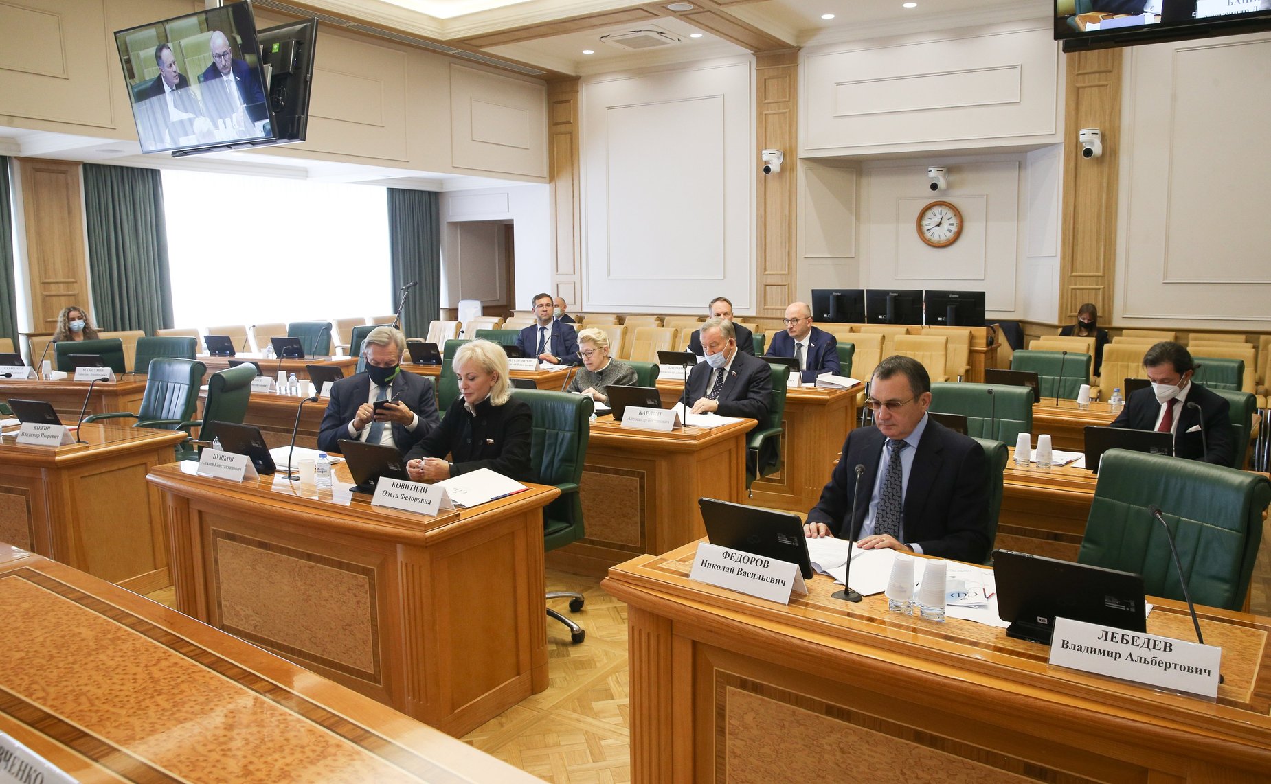 Совместное заседание Комитета СФ по конституционному законодательству и государственному строительству с Комитетом СФ по обороне и безопасности, Комитетом СФ по федеративному устройству, региональной политике, местному самоуправлению и делам Севера