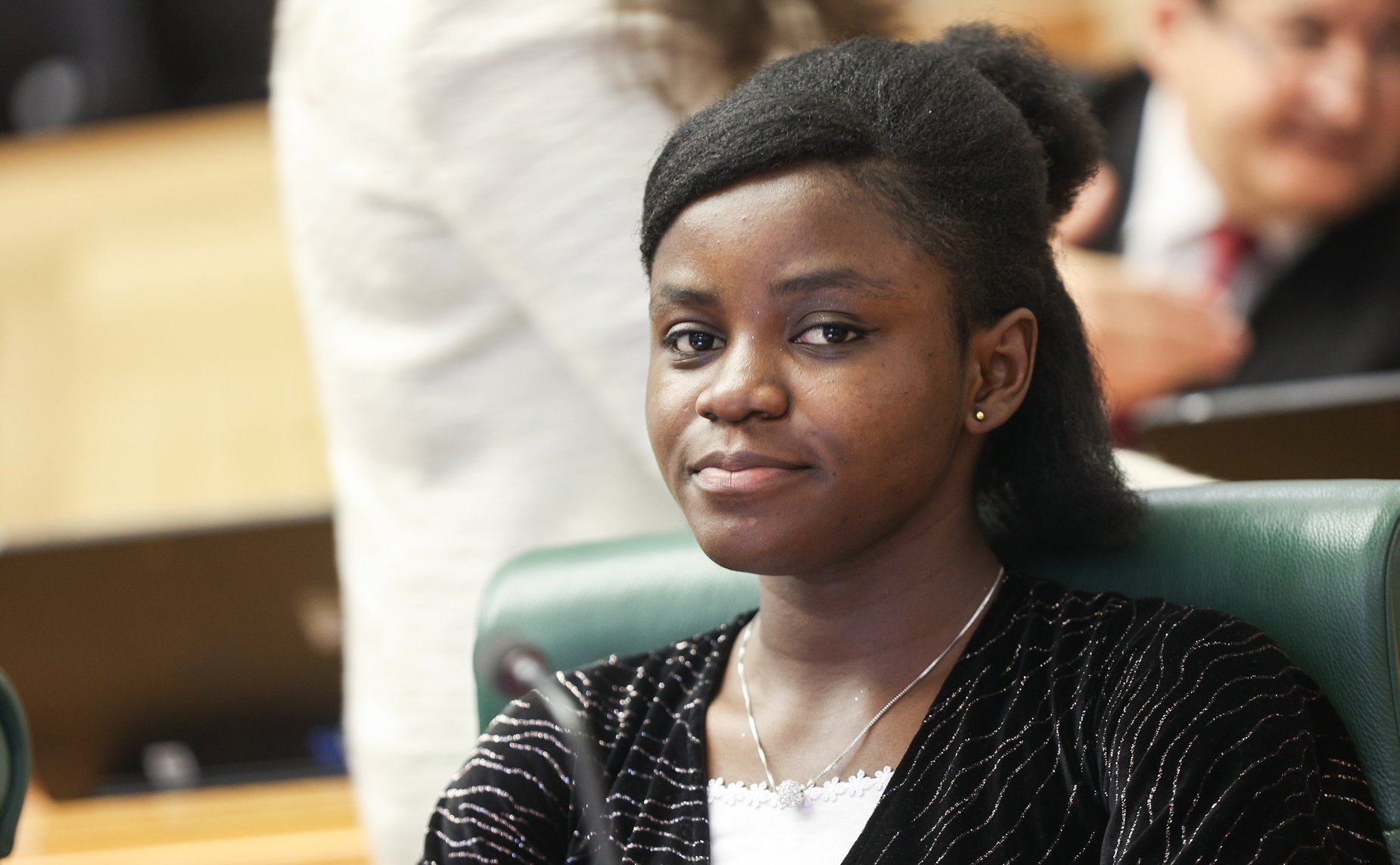 Церемония награждения победителей IV Конкурса чтецов среди студентов аспирантов из стран Азии и Африки «Победа в сердцах поколений» в рамках подготовки к Саммиту Россия-Африка