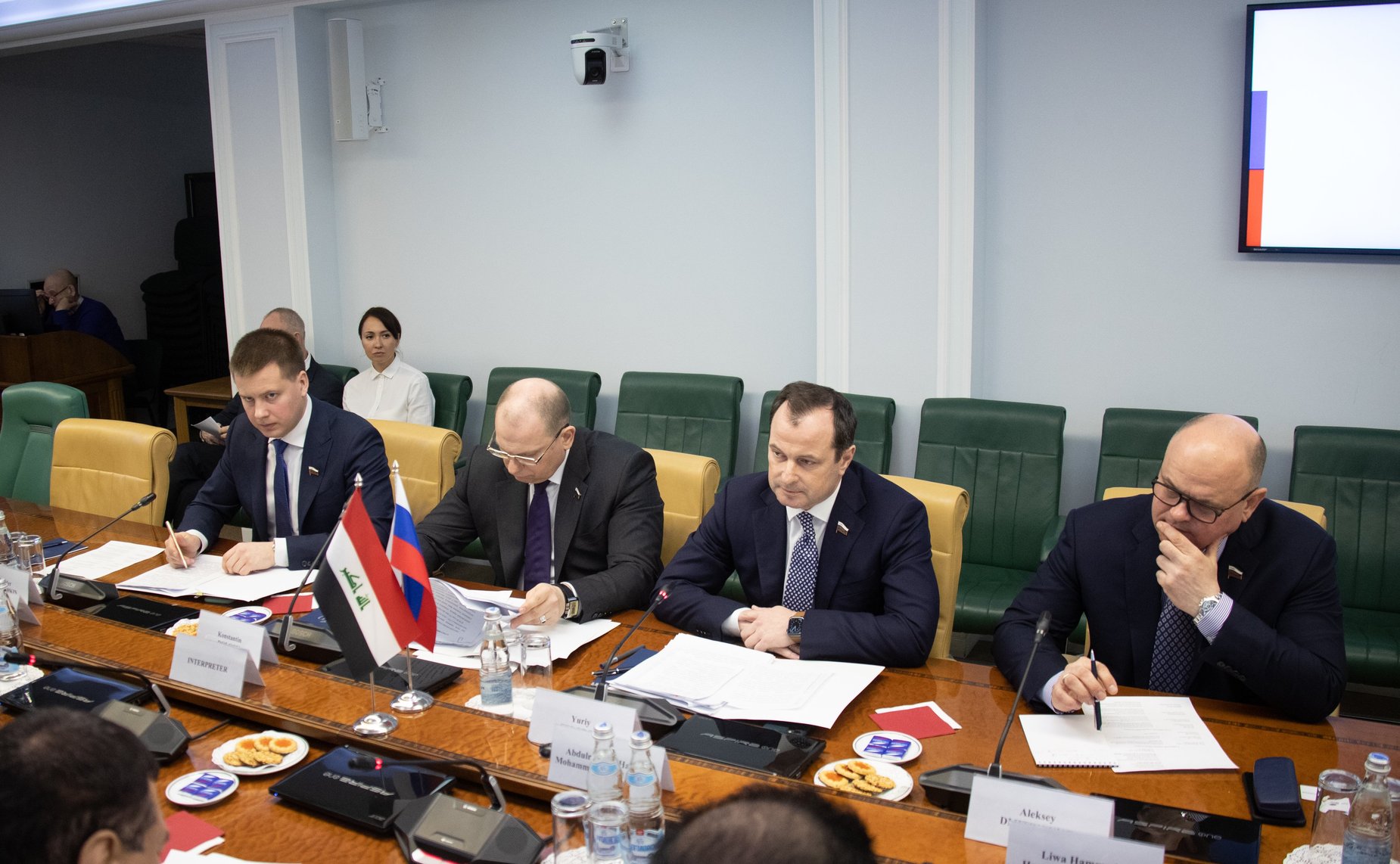 Встреча Юрия Федорова с Чрезвычайным и Полномочным Послом Республики Ирак в РФ Абдулрахманом Хамидом Мохаммедом Аль-Хуссайни