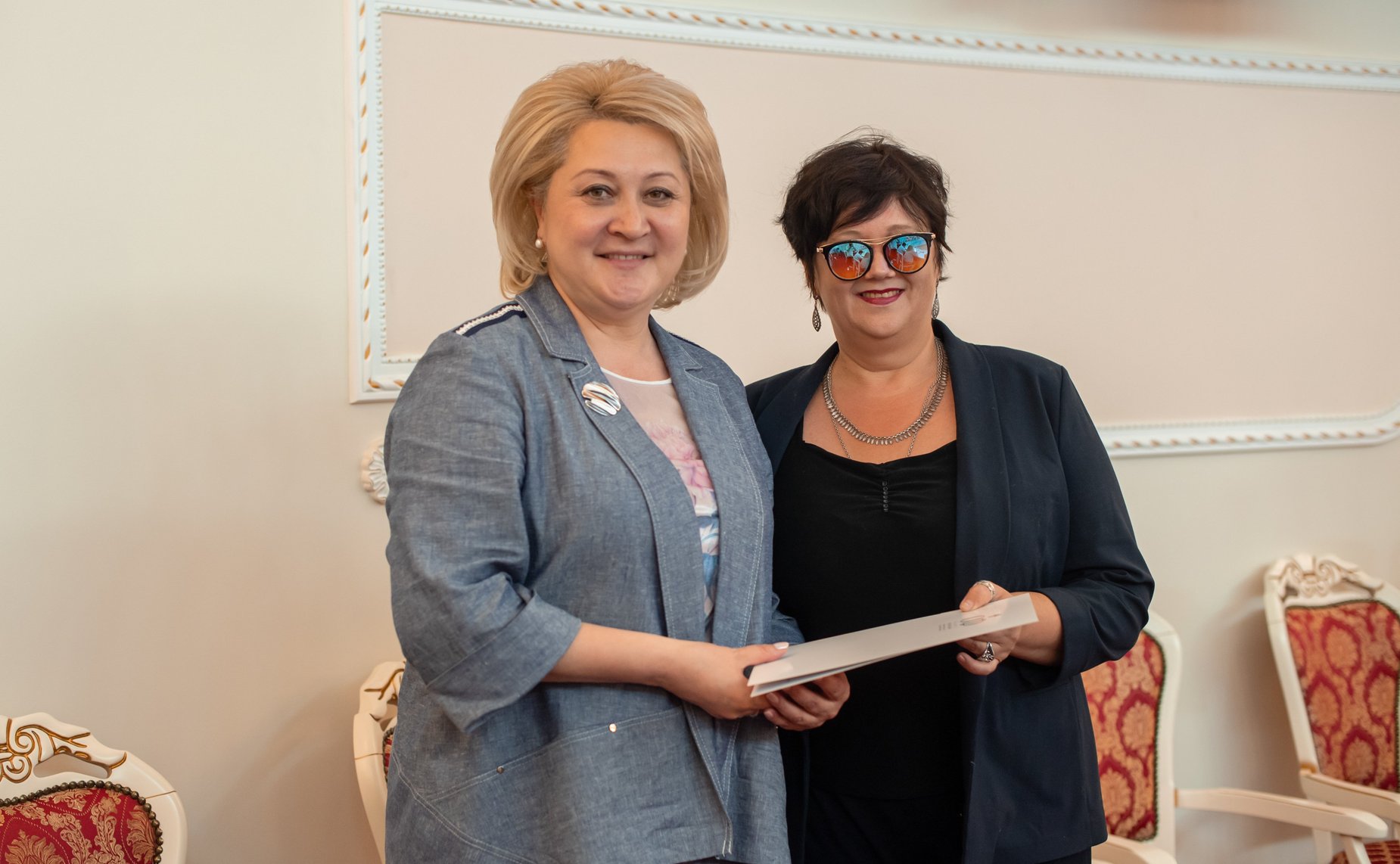 Лилия Гумерова приняла участие в церемонии награждения экспертов и организаторов XIX Всероссийского конкурса молодежных авторских проектов и проектов в сфере образования «Моя страна – Моя Россия»