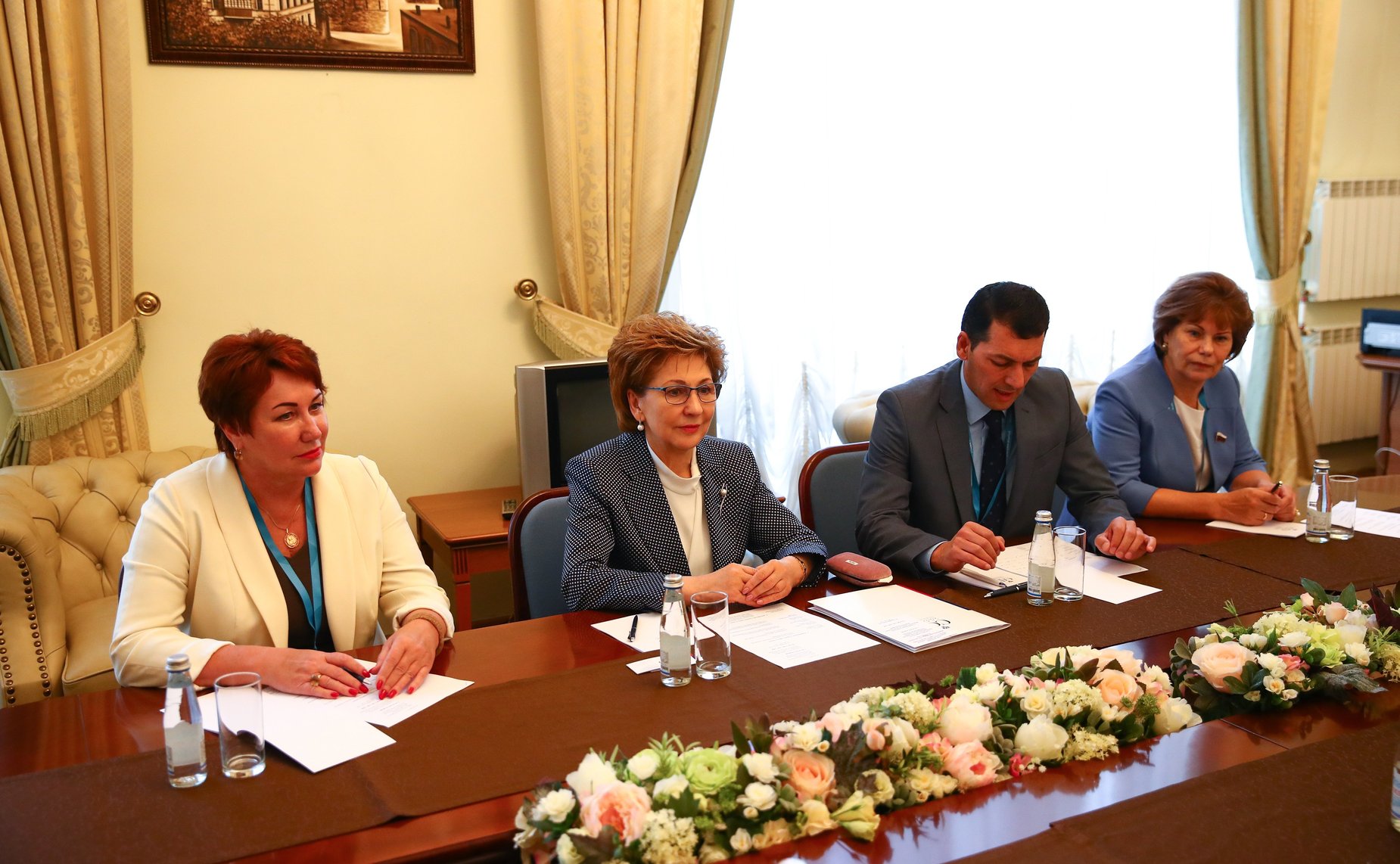 Встреча Г. Кареловой с Генеральным секретарем Верховного совета по делам женщин Королевства Бахрейн Халой Аль-Ансари