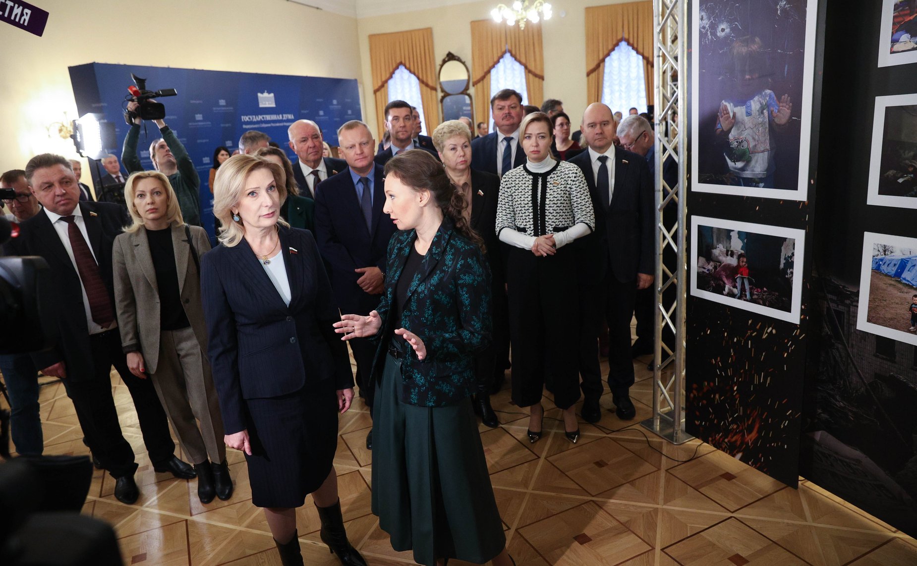 Заседание парламентской комиссии по расследованию преступных действий в отношении несовершеннолетних со стороны киевского режима