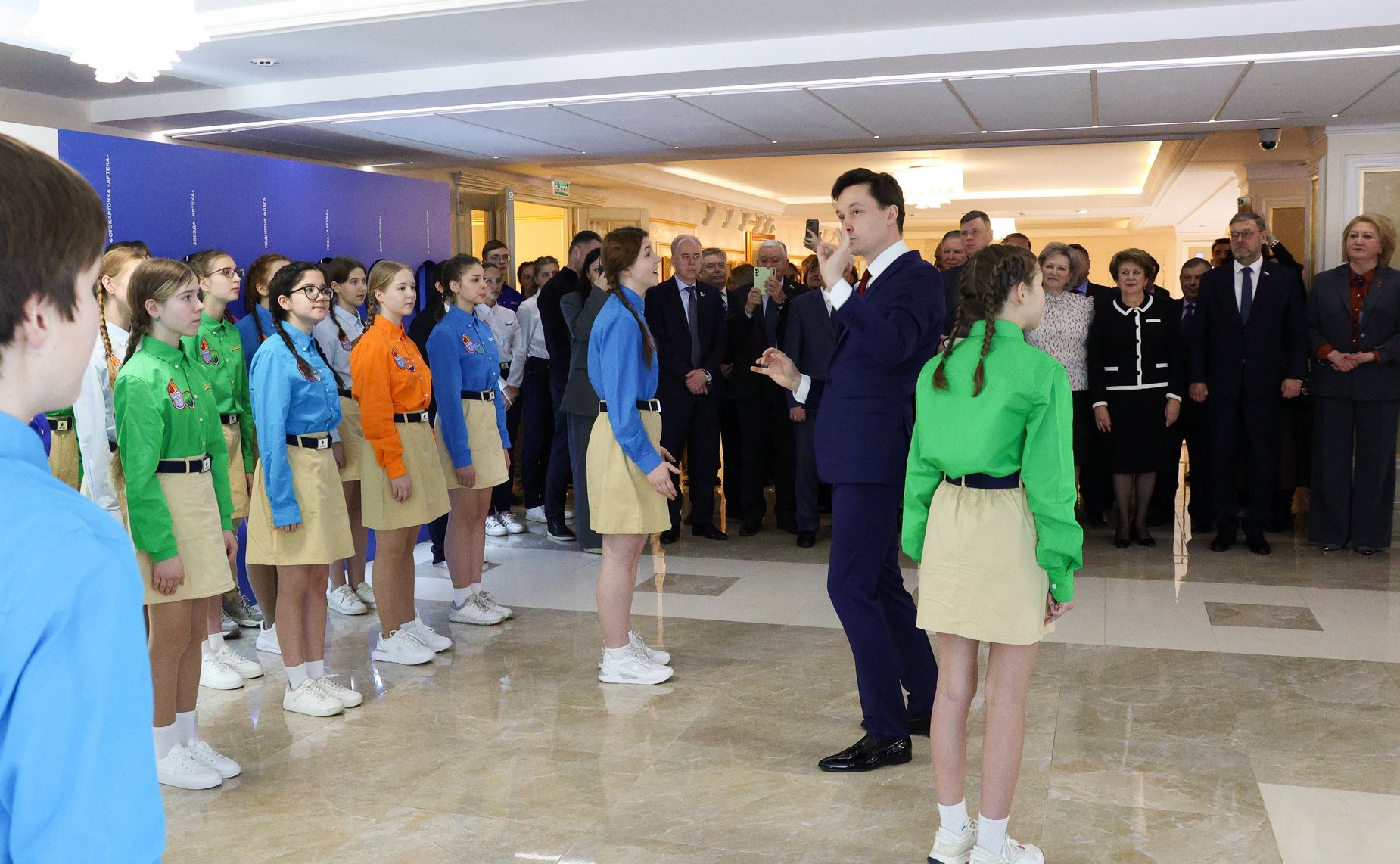 В Совете Федерации открылась выставка «Артек – сто лет детского счастья»